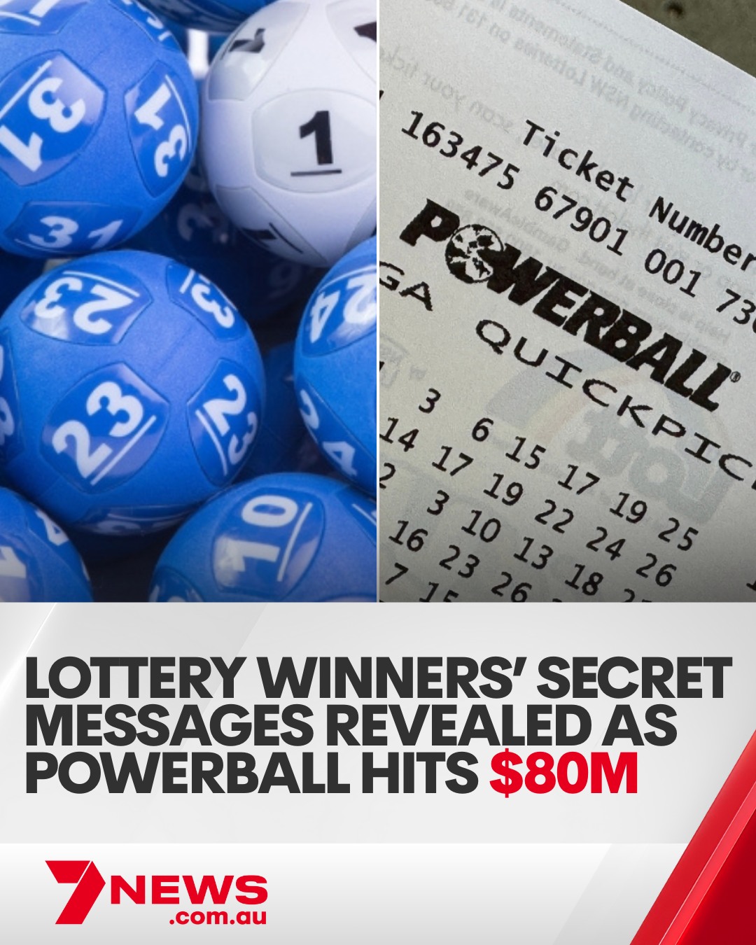 7NEWS - Tonight’s draw is the biggest jackpot offered in almost six ...
