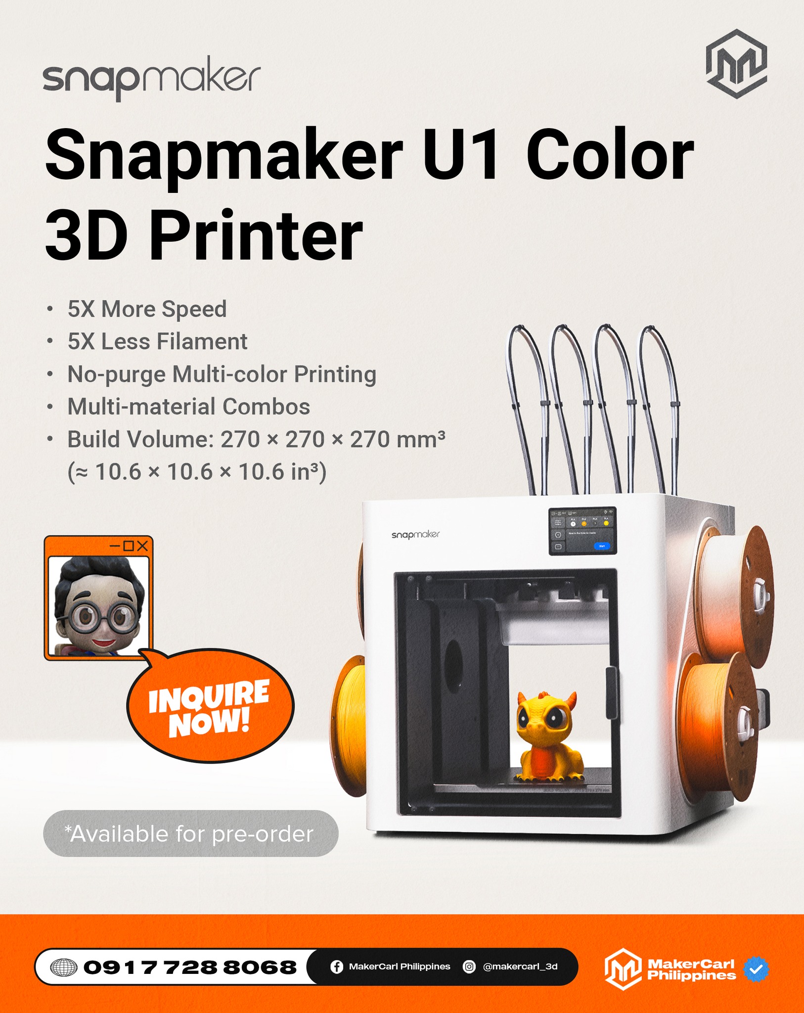 The new... - MakerCarl Philippines - A 3D Printing Company | Facebook