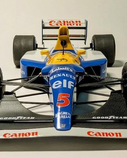 Williams FW14B Fujimi 1/20 scale model review