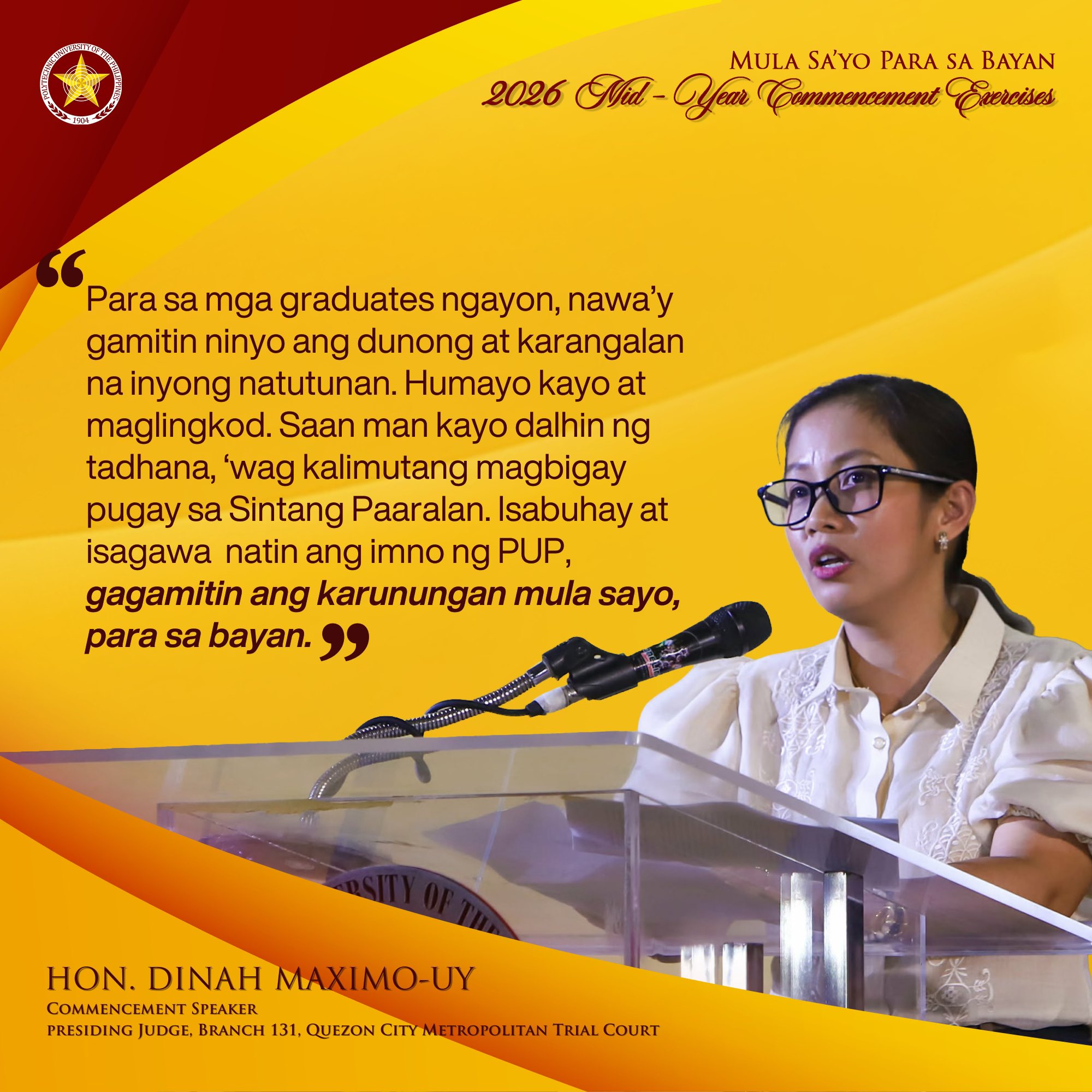 Duri... - Polytechnic University of the Philippines (Official) | Facebook