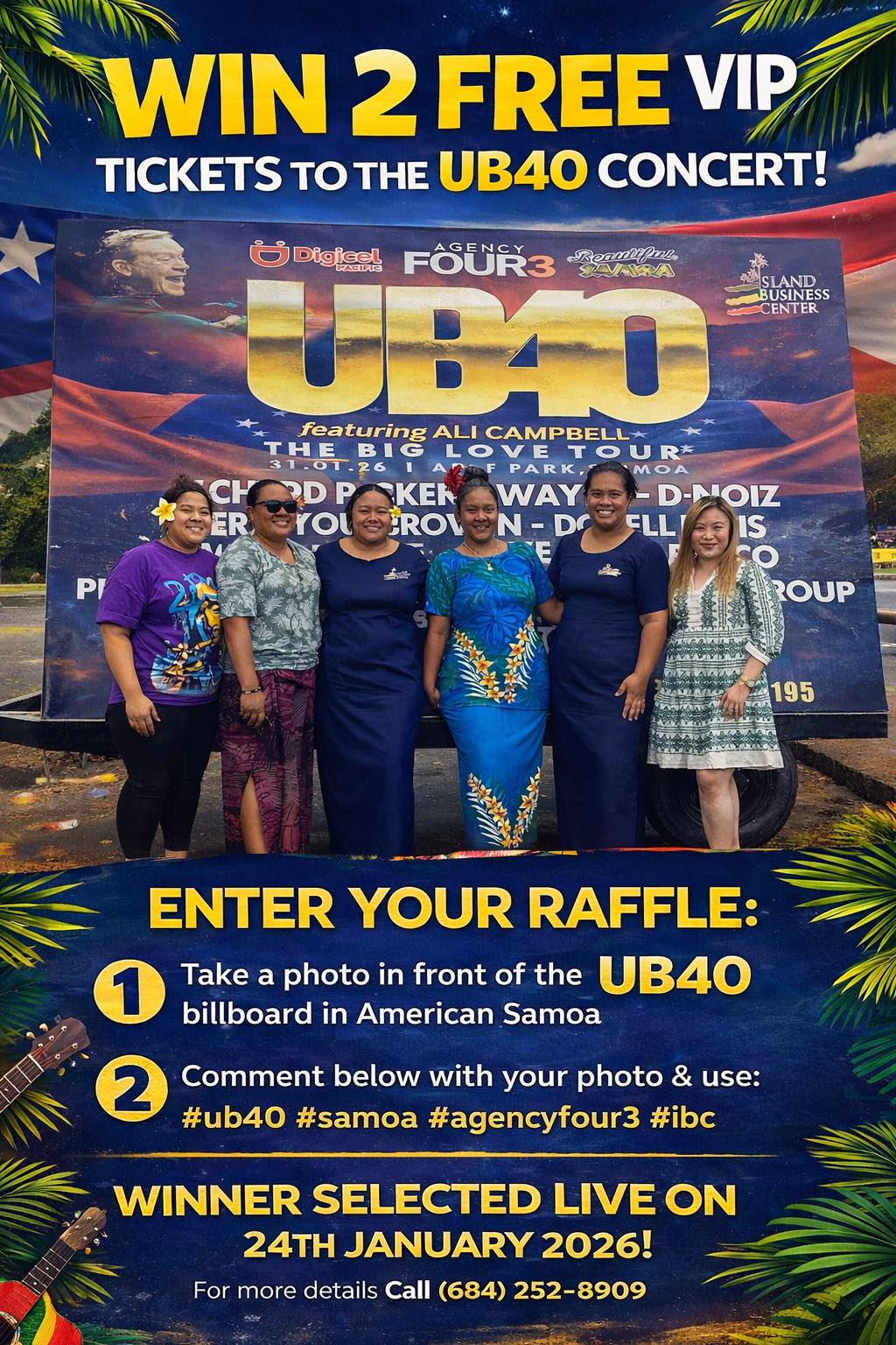 🎶 WIN 2 FREE VIP TICKETS TO THE... - Island Business Center | Facebook