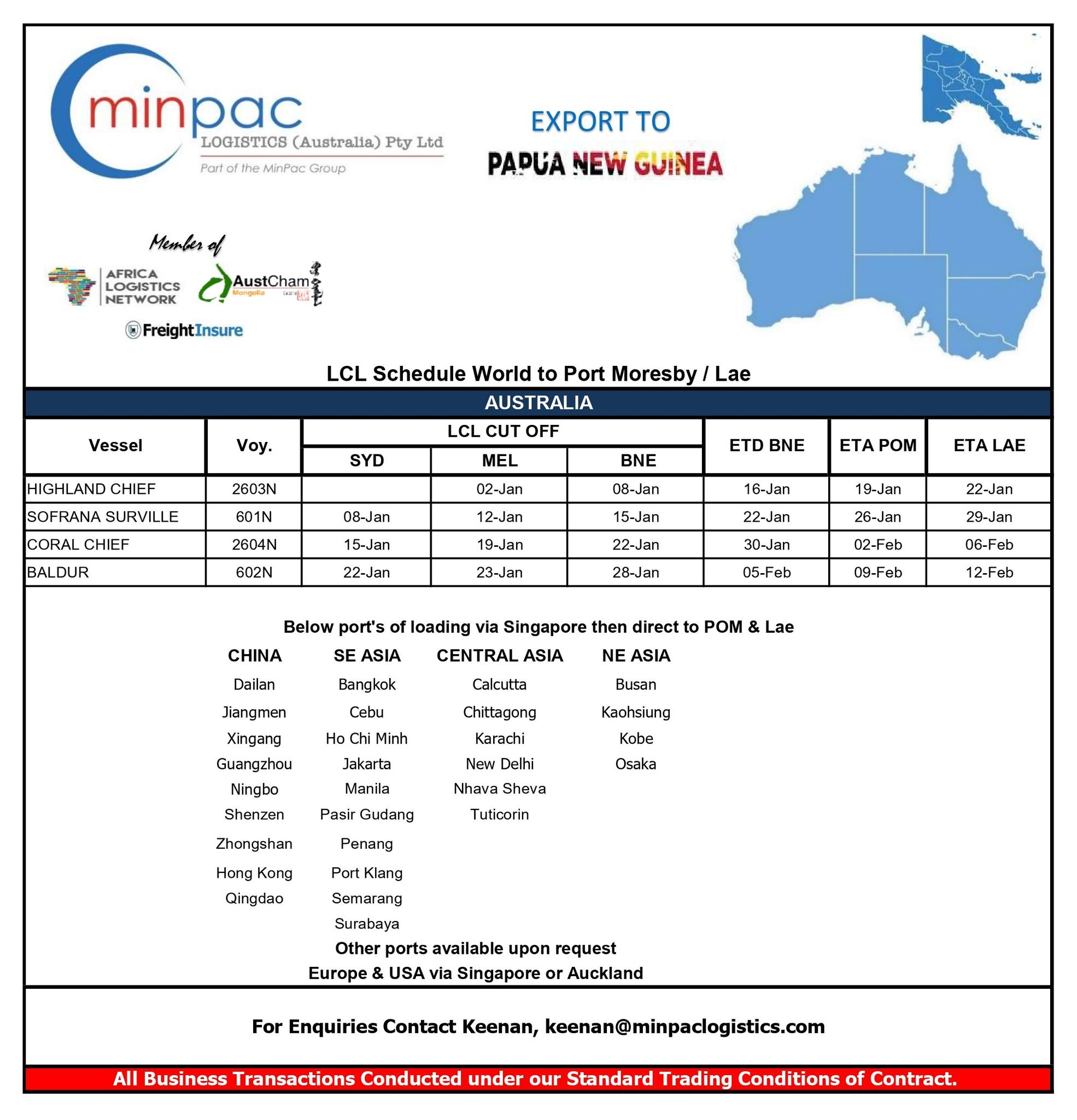 MinPac Logistics Australia | Brisbane QLD