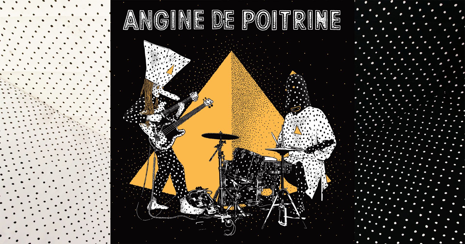 Angine De Poitrine Vol 1. & Vol. II In Stores Now ! The vinyl