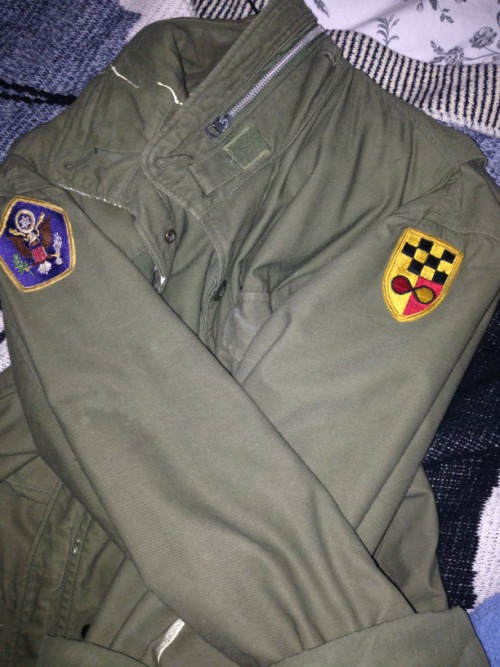 I have this Vietnam era jacket and am having difficulty