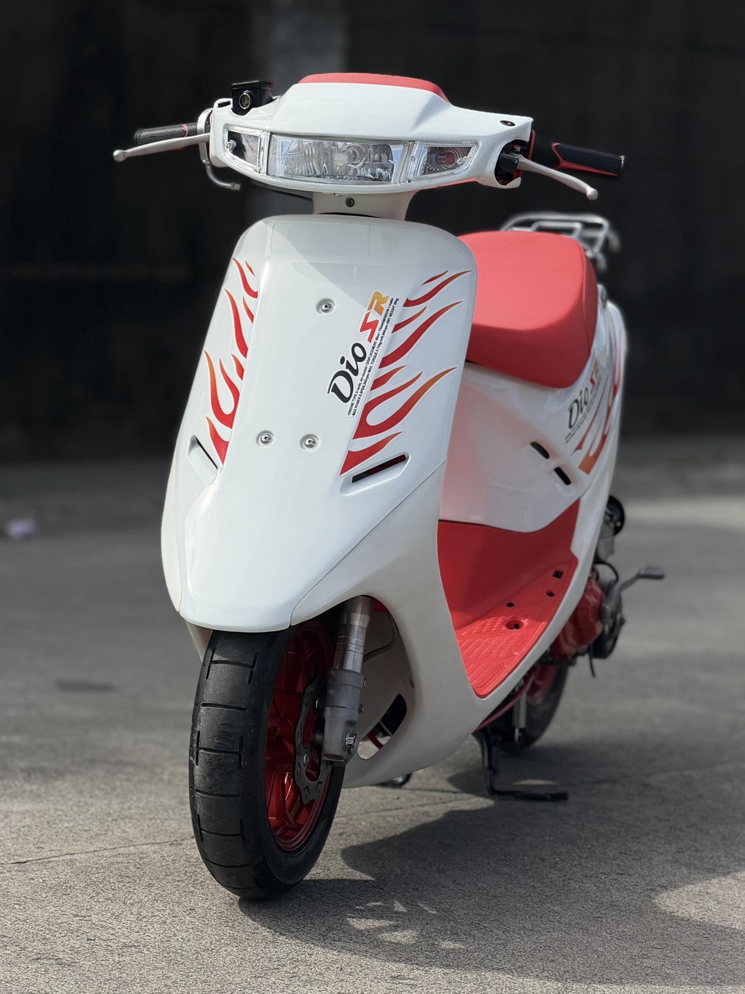 Honda Dio 1 SR AF25 engine build with 79cc engine