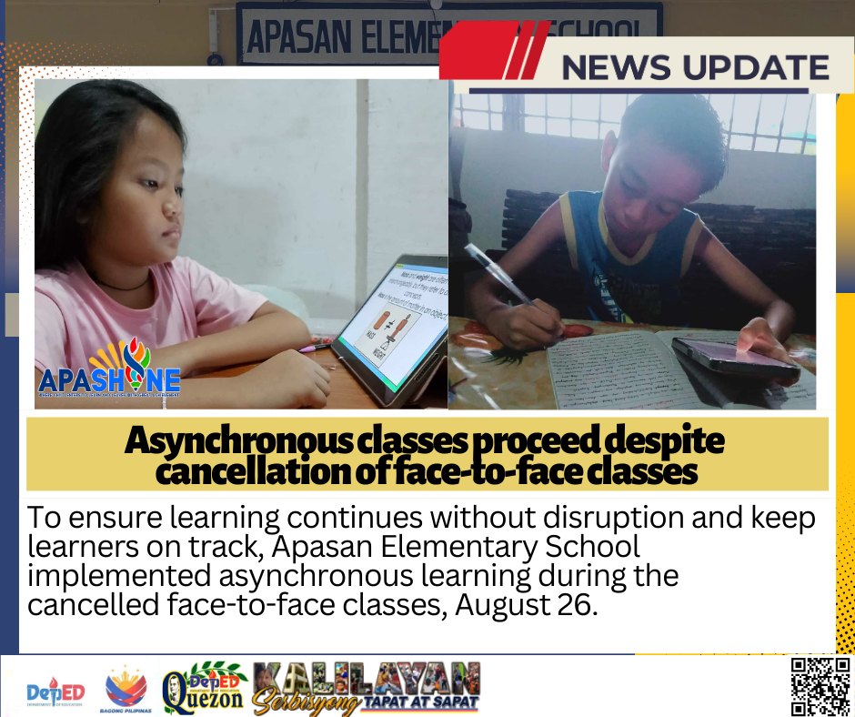 #DepEdPhilippines... - DepEd Tayo Apasan ES - Quezon Province | Facebook