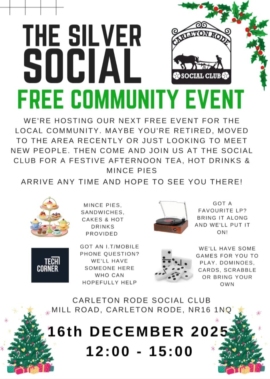 Carleton Rode Social Club | Norwich