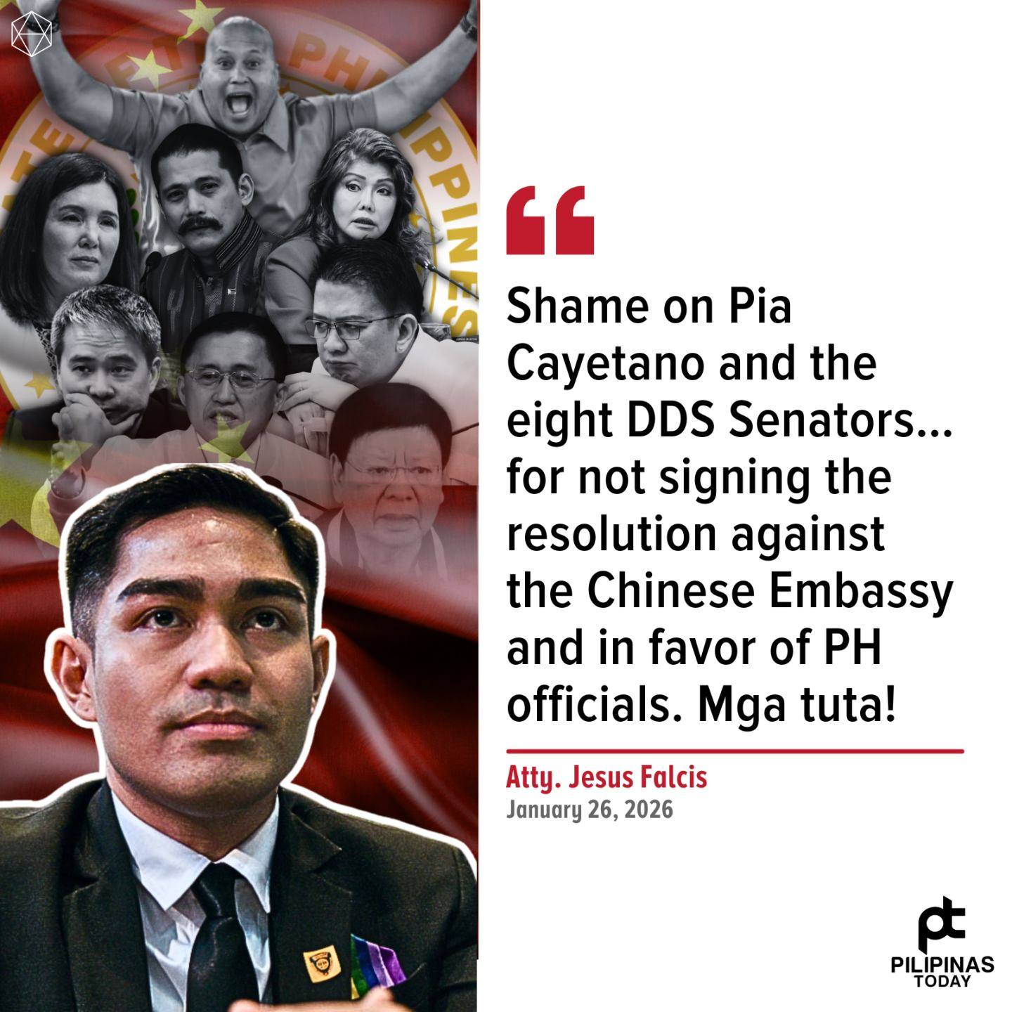Wanna Fact PH - Ito ang inihayag ni Atty. Jesus Falcis sa... | Facebook
