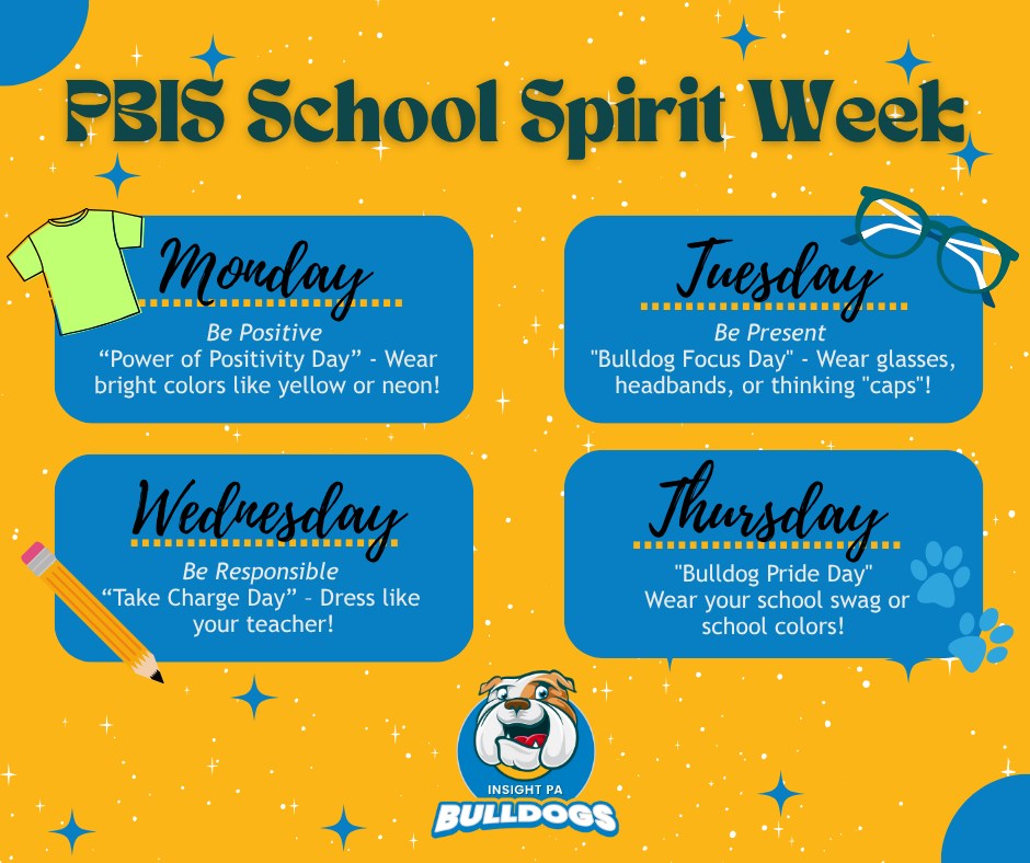 Insight - Our High School is hosting a school-wide PBIS Spirit Week!😆 ...