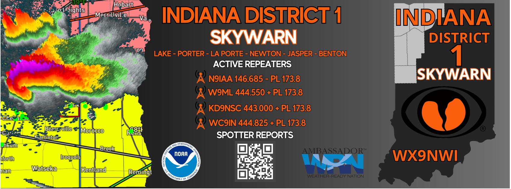 Indiana District 1 Skywarn | Valparaiso IN