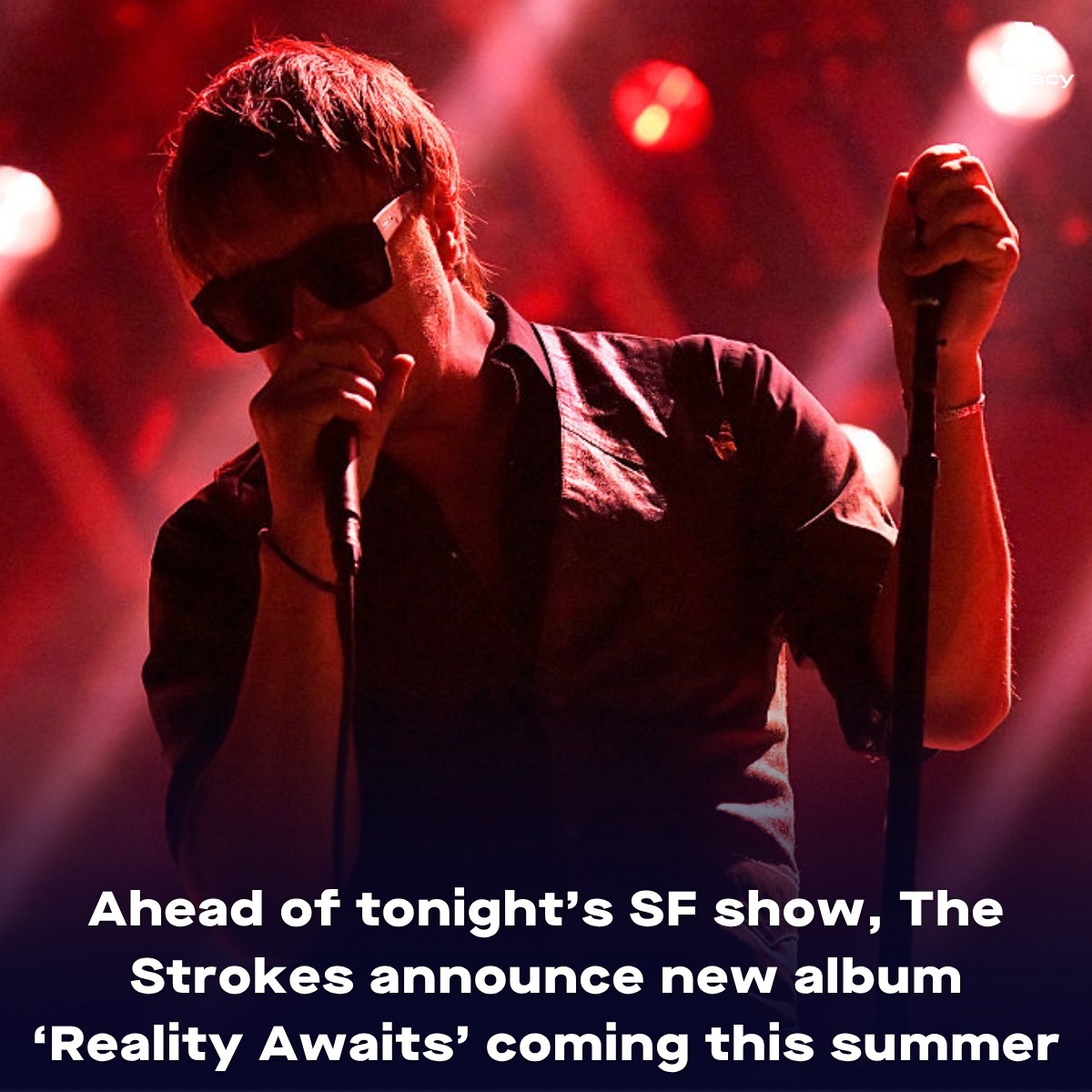 As The Strokes get set to play the Bill Graham Civic on Monday  