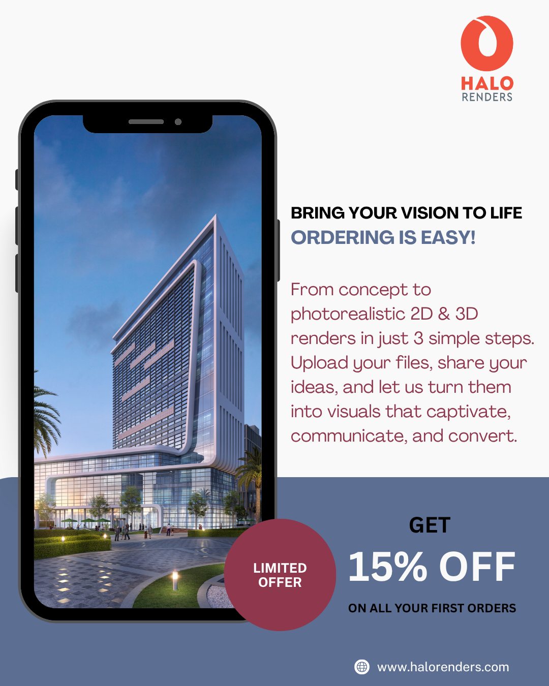 Halo - Bring your projects to life with stunning 2D & 3D renders in ...