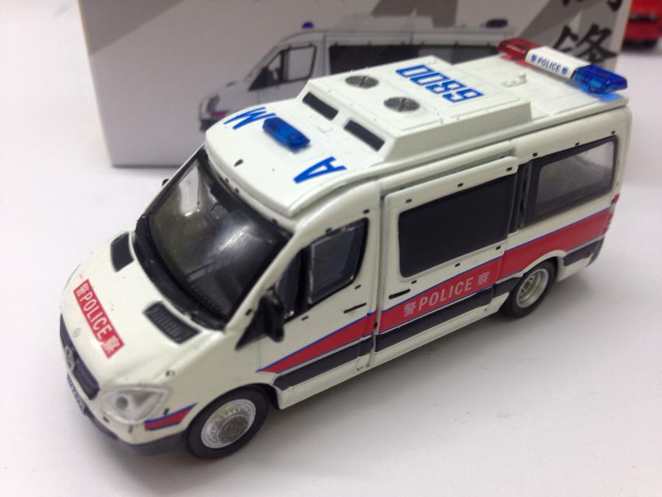 久等了, #44 TINY Mercedes Benz Sprinter 衝鋒車 多謝大家對上月格仔