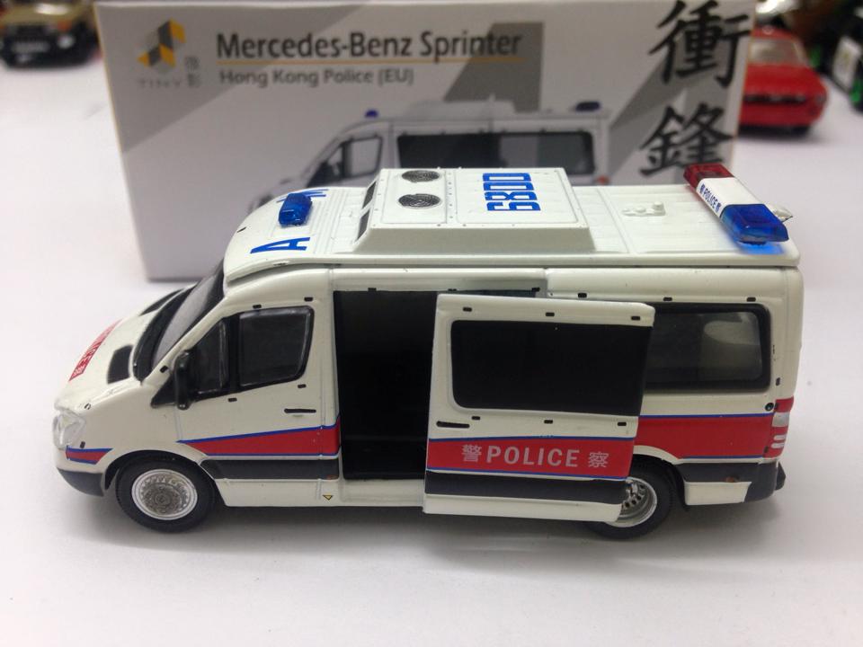 久等了, #44 TINY Mercedes Benz Sprinter 衝鋒車 多謝大家對上月格仔