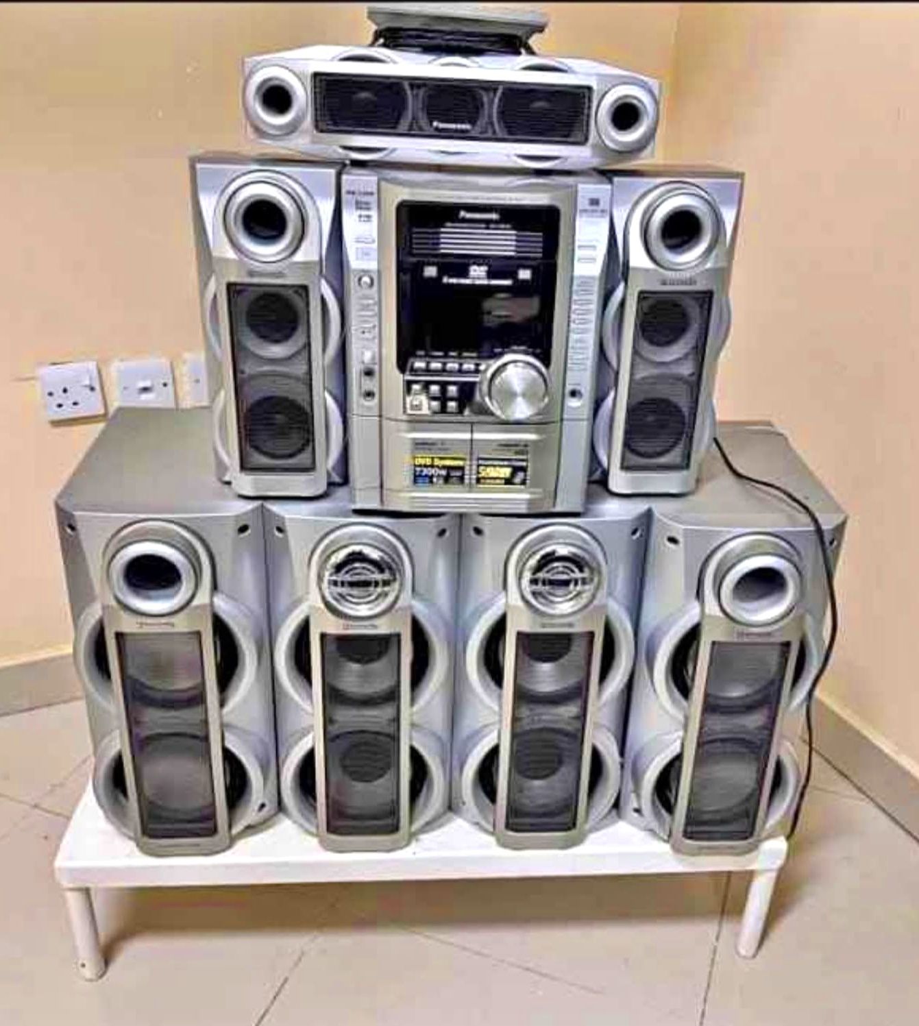 Panasonic SB-D70 Hi-Fi stereo speaker system.😱