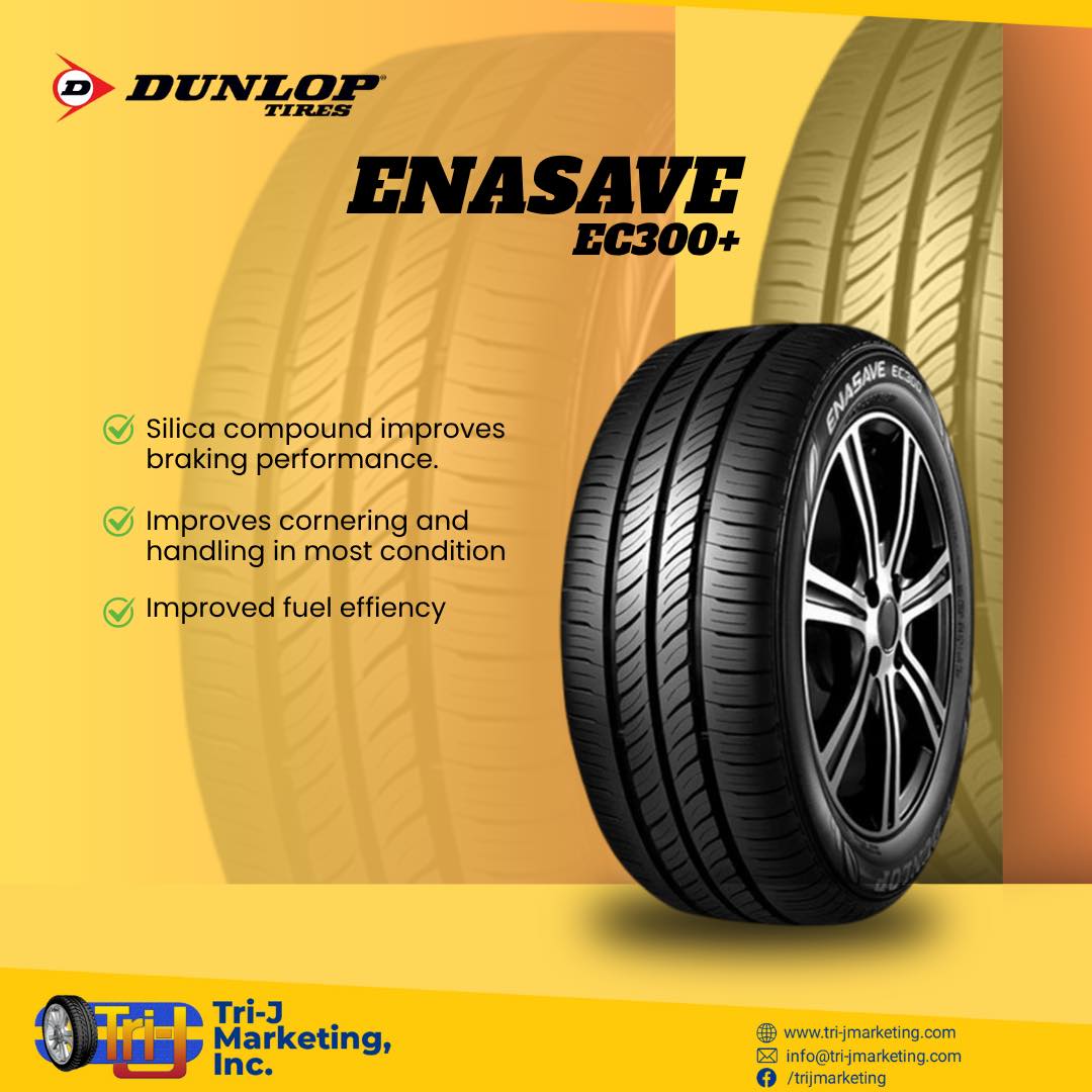 Dunlop Enasave EC300+ Smooth. Silent. Efficient. Every journey