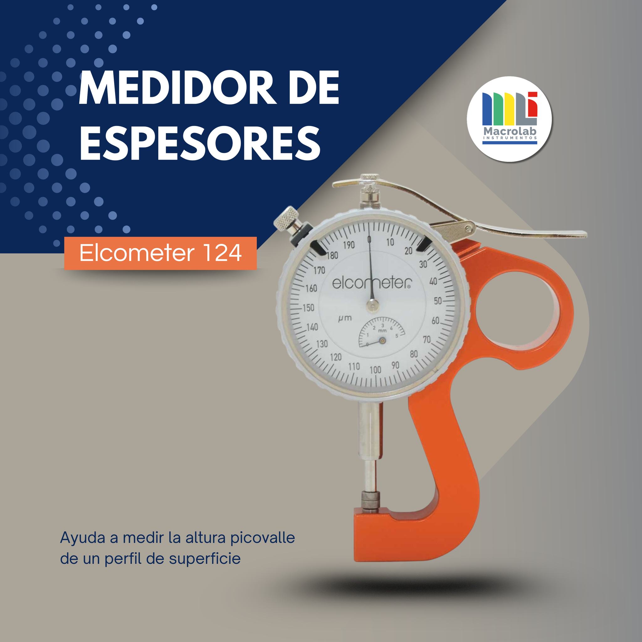 Macrolab - Con el Elcometer 124 puedes medir con exactitud la altura ...