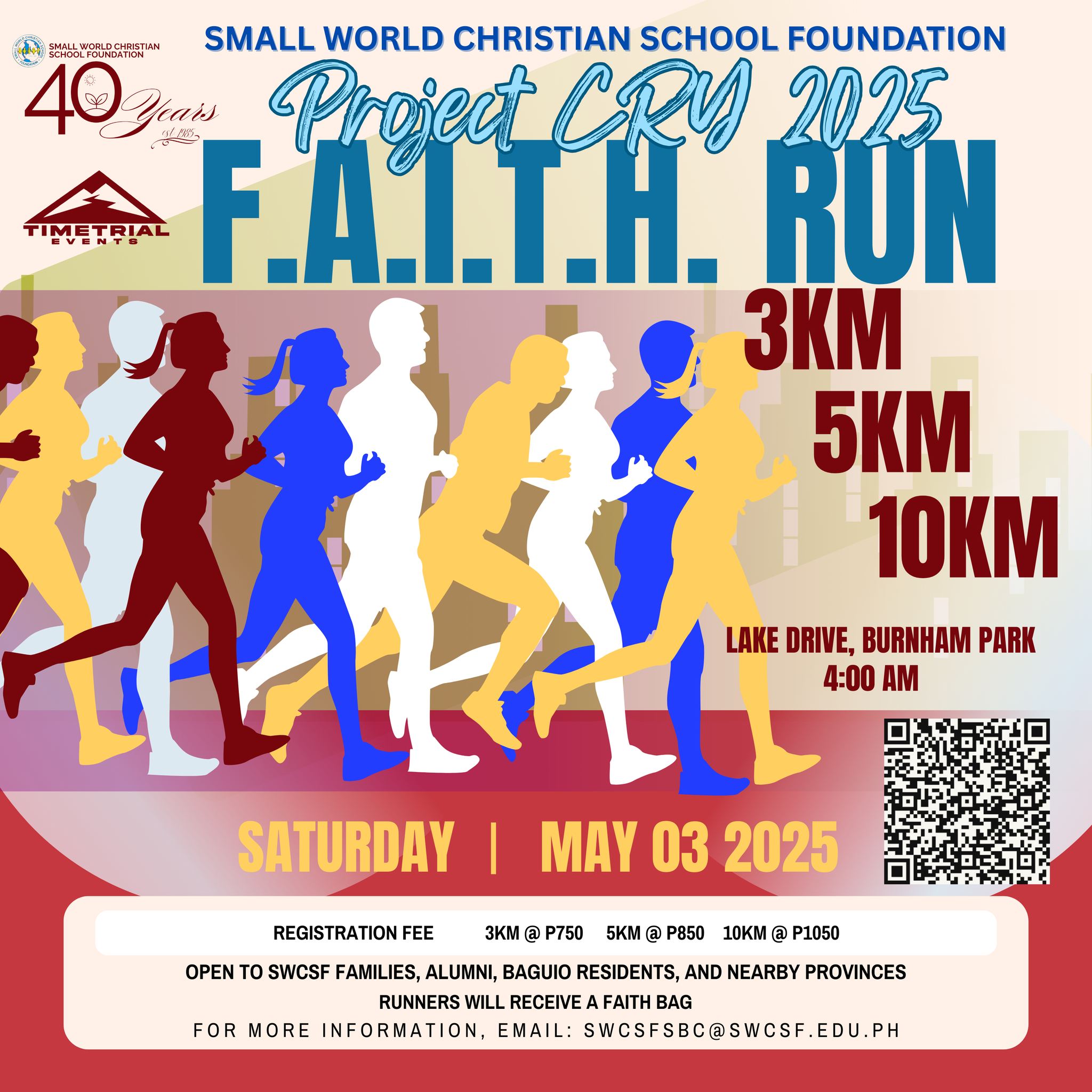 Project C.R.Y. Faith Run