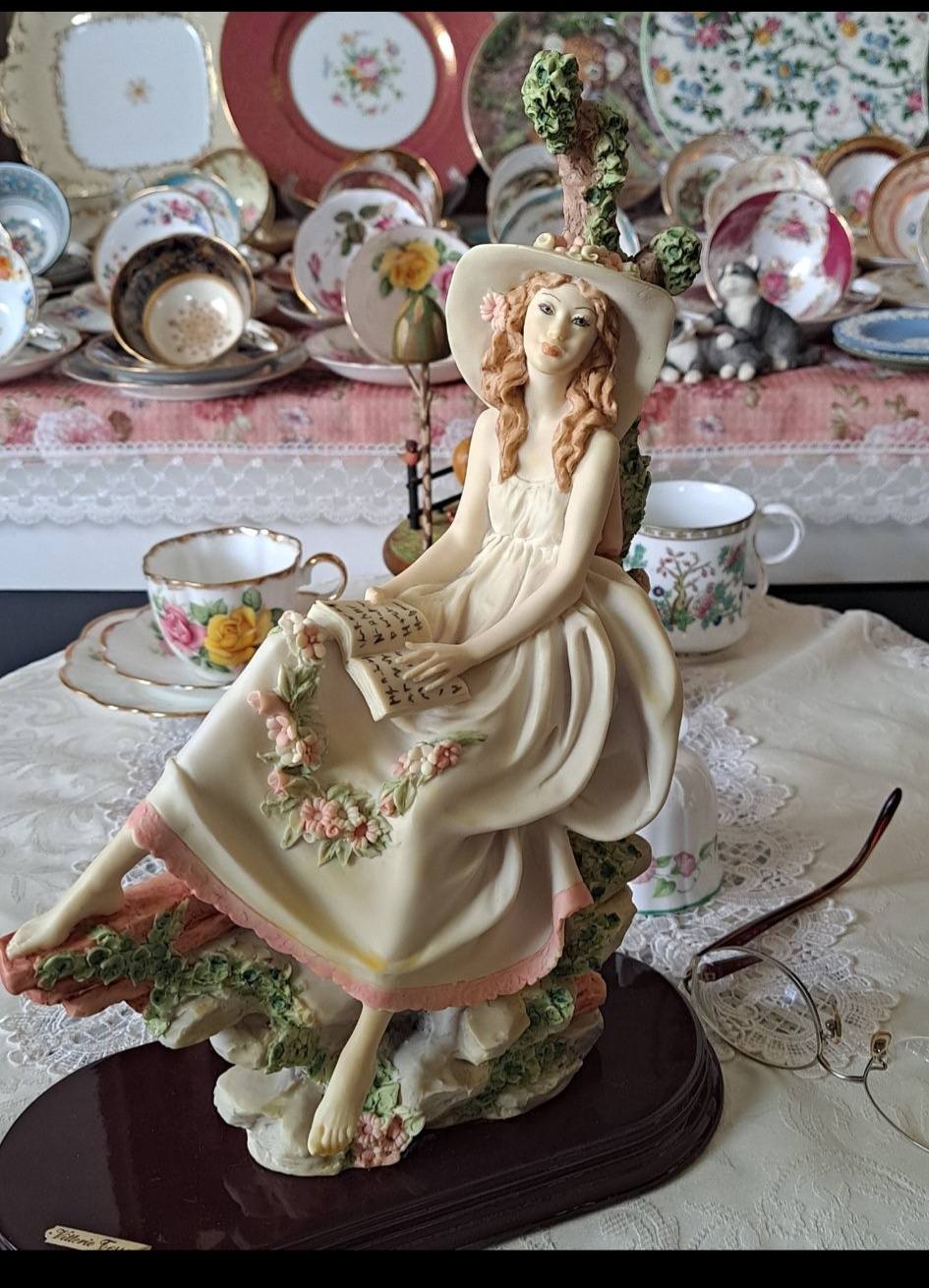 Vittorio Tessaro : Rare sculpture Lady Figurine