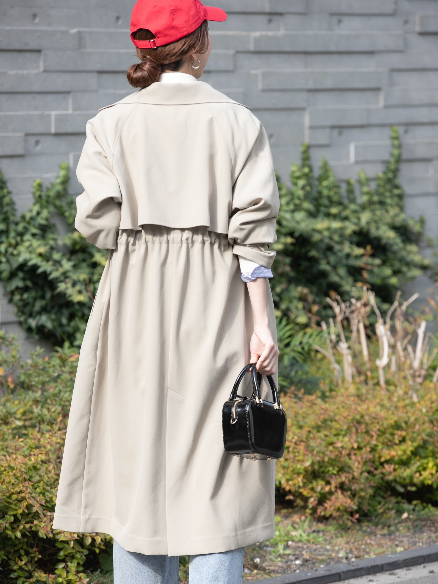 STYLE ドロストトレンチコート ¥22,000 tax incl. 撥水・防シワ・UV