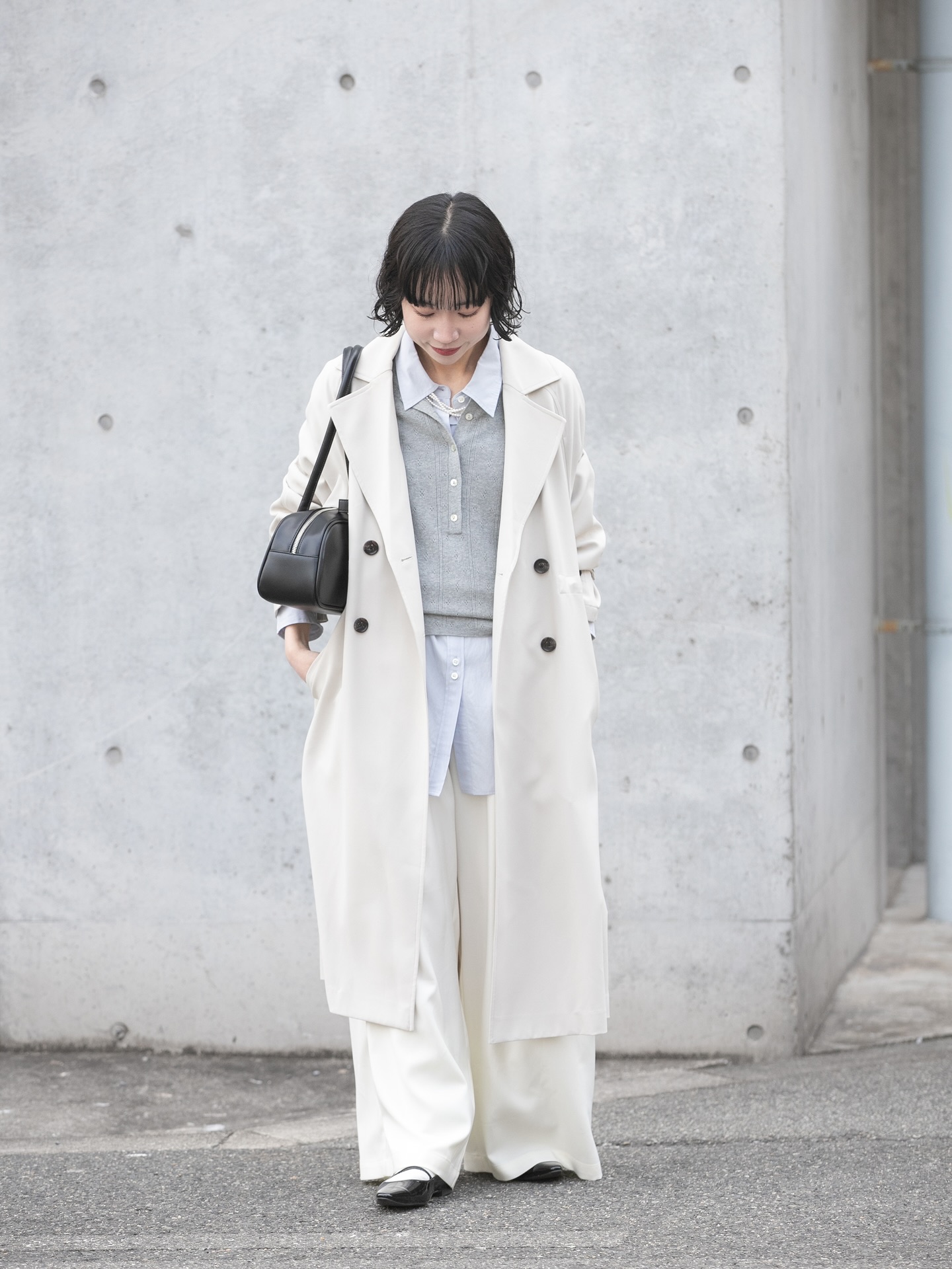STYLE ドロストトレンチコート ¥22,000 tax incl. 撥水・防シワ・UV