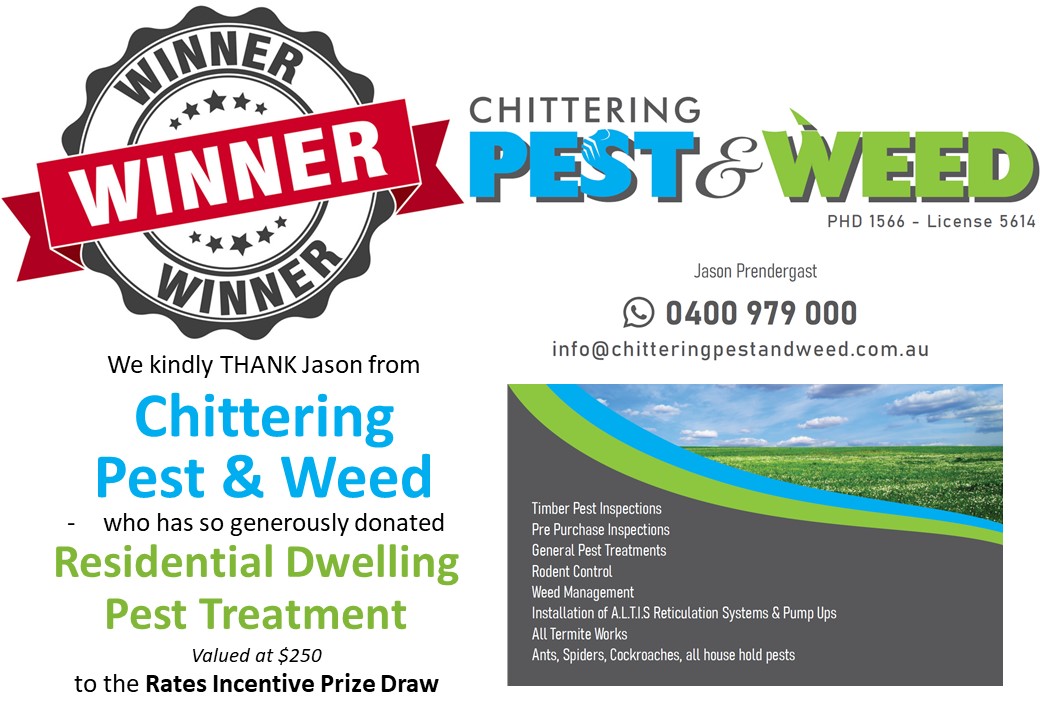 Shire of Chittering - Congratulations to Kim on being a winner in the ...