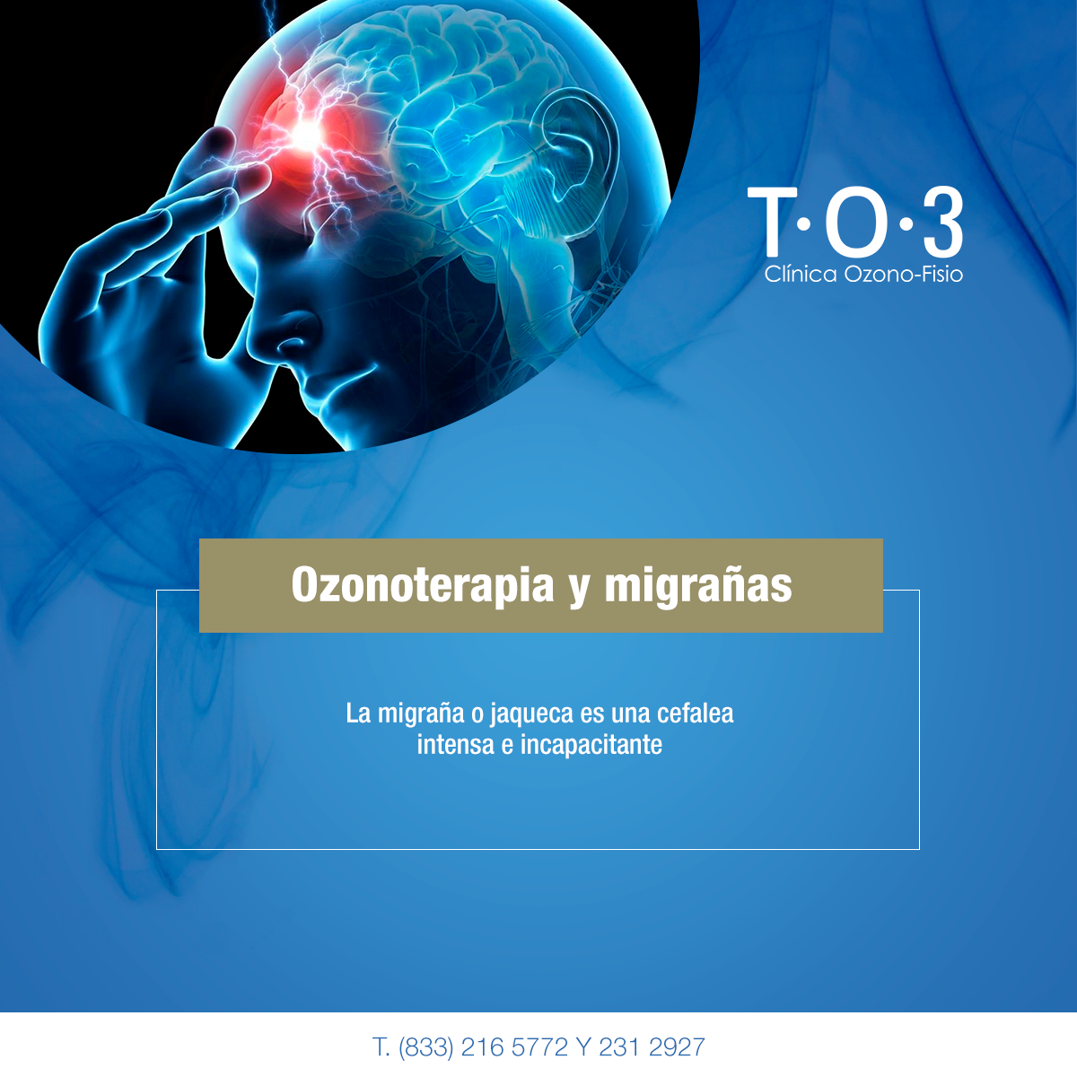 TO3 Ozono Fisio - #ConoceTO3 📌Se origina por diversas...