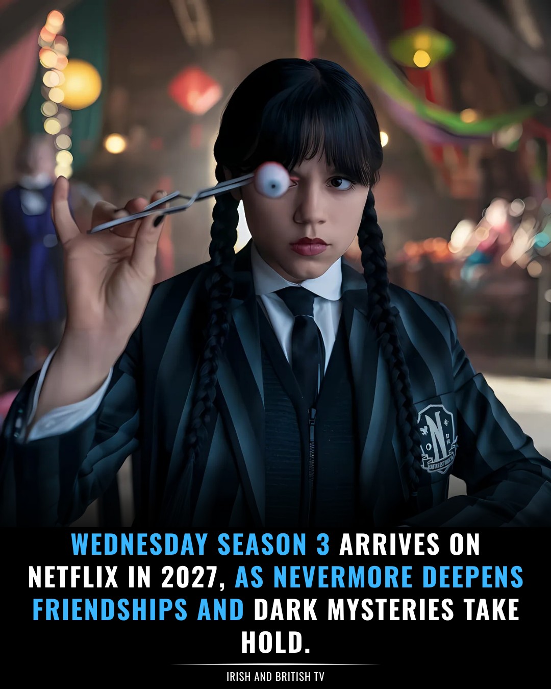 Irish - Fans of Wednesday can look forward to Season 3, set to stream ...
