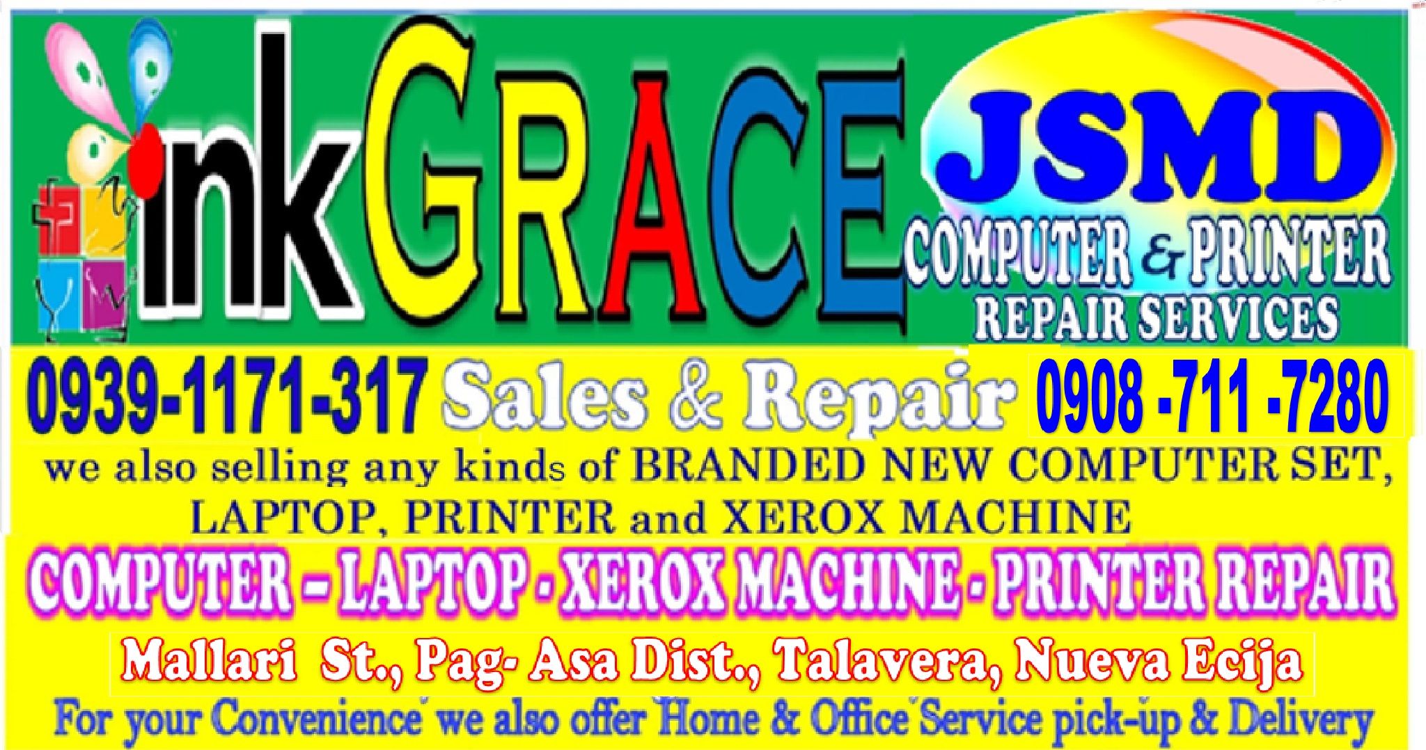 INK GRACE - Computer/Laptop - Printer Repair / Technician | Talavera