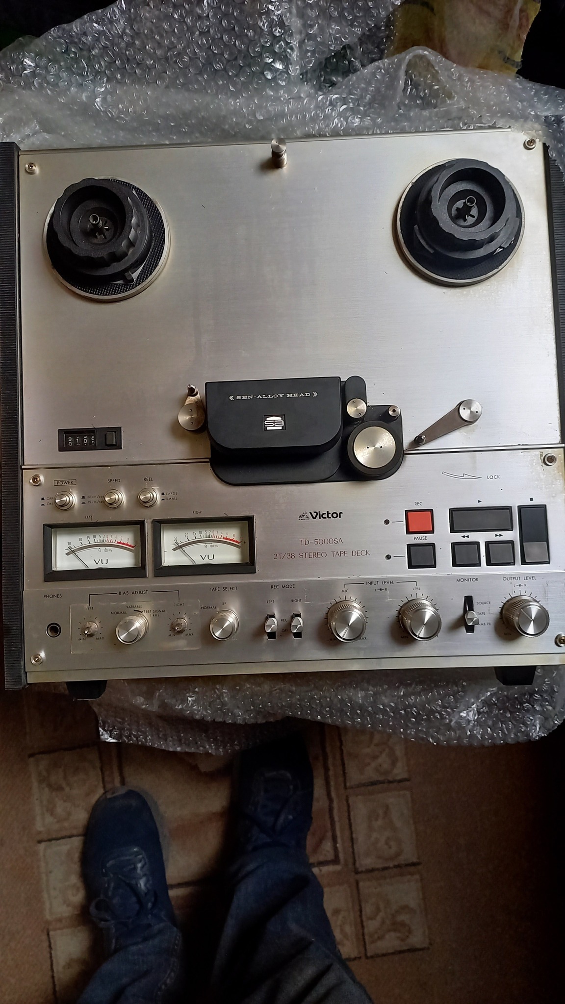 Reel - I just had a client send me this picture, a Victor TD-5000