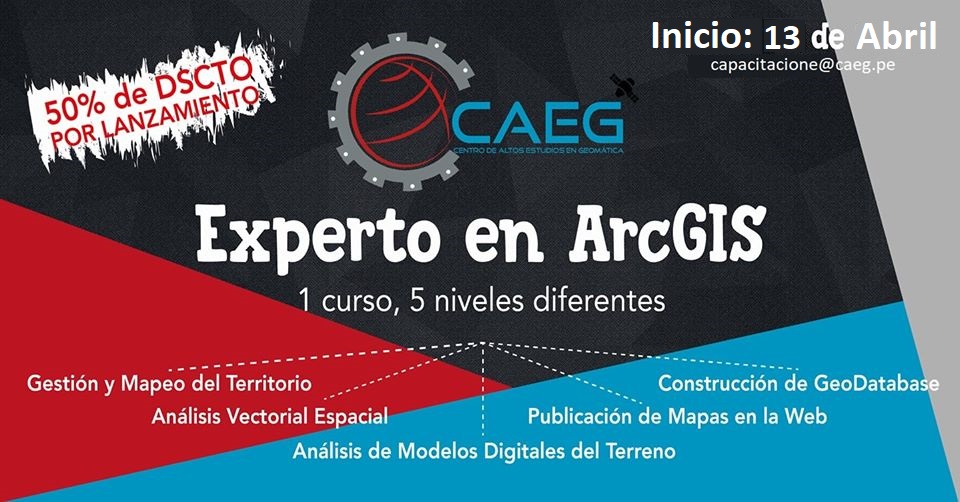 👨🏻‍🏫 #CURSO... - CAEG - Centro de Altos Estudios en Geomática