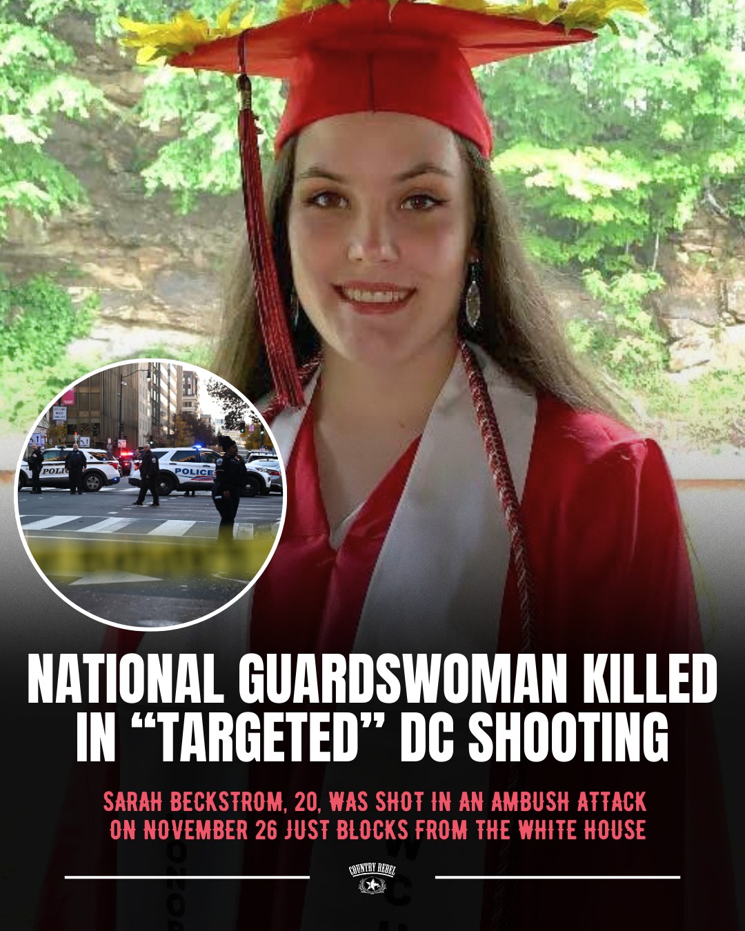 Country - Sarah Beckstrom, 20, the National Guard member who was shot ...