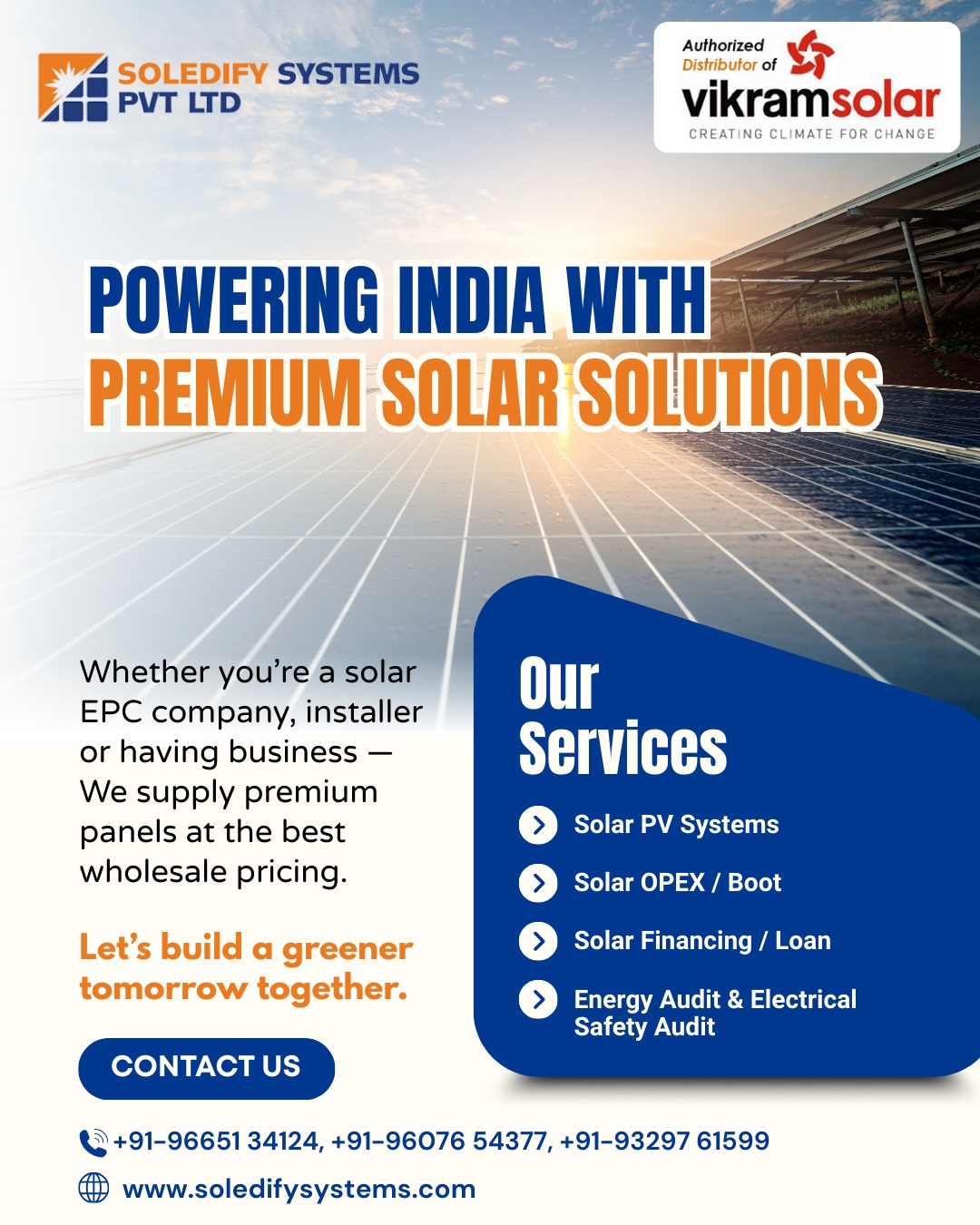 ☀ Powering India with Premium... - Soledify Systems Pvt. Ltd. | Facebook