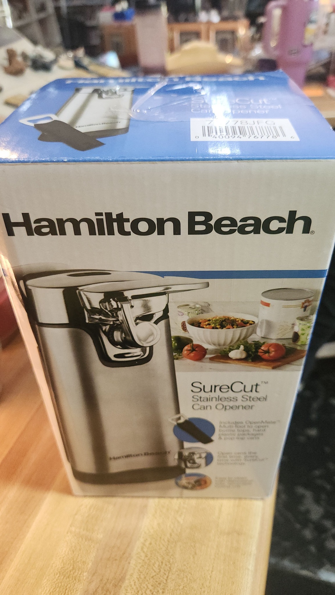 Hamilton Beach 76501G Rechargeable Cordless Can Opener – Smooth & Easy