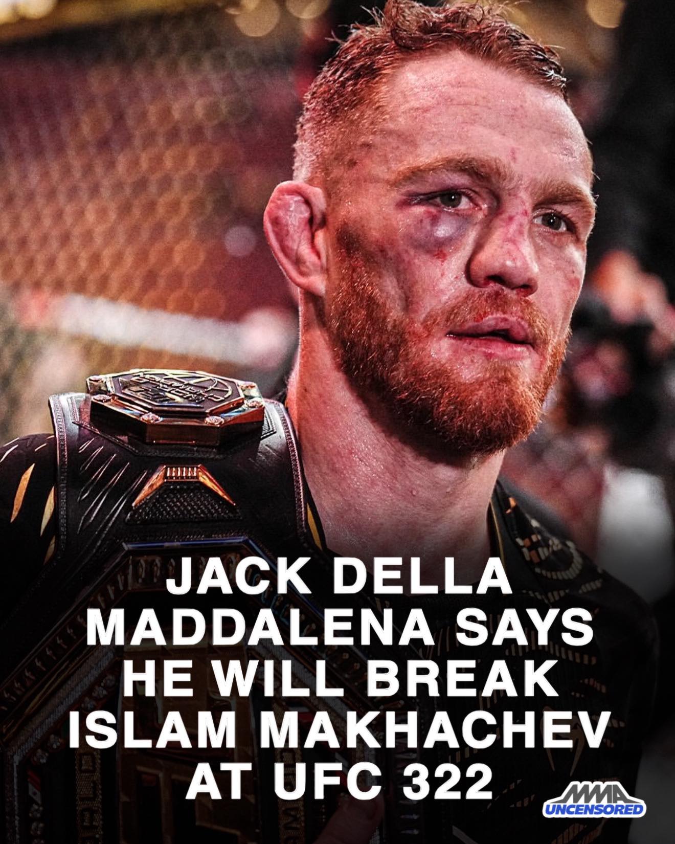MMA - Jack Della Maddalena 🗣️ “I’m going to BREAK Islam Makhachev and ...