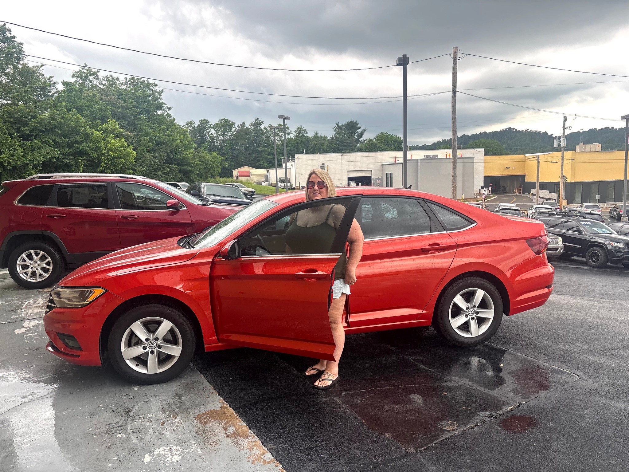 Parkway - Congratulations to Kristen Shell on her new Volkswagen Jetta ...