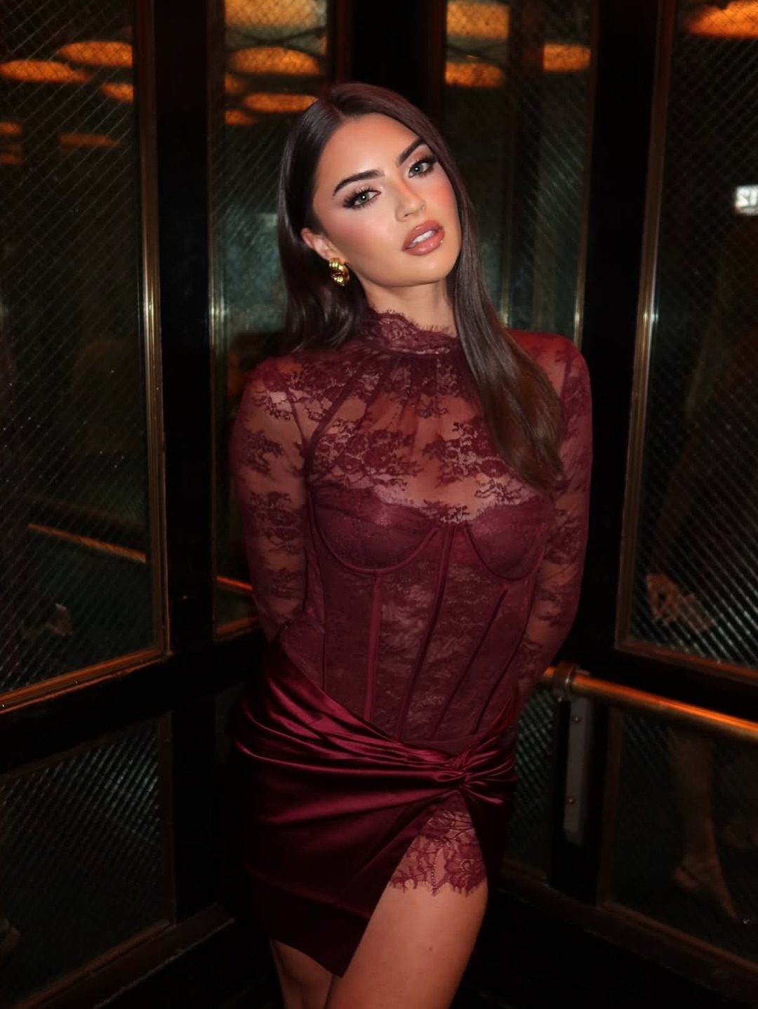 rachael kirkconnell green dress Made for nights out ♥️🍸 stunning in the retrofete Valentina Bodysuit + Reeve Skirt 🪩 Recreate her look now: https://revolve.visitlink.me/zHWvsX rachael kirkconnell antebellum photos