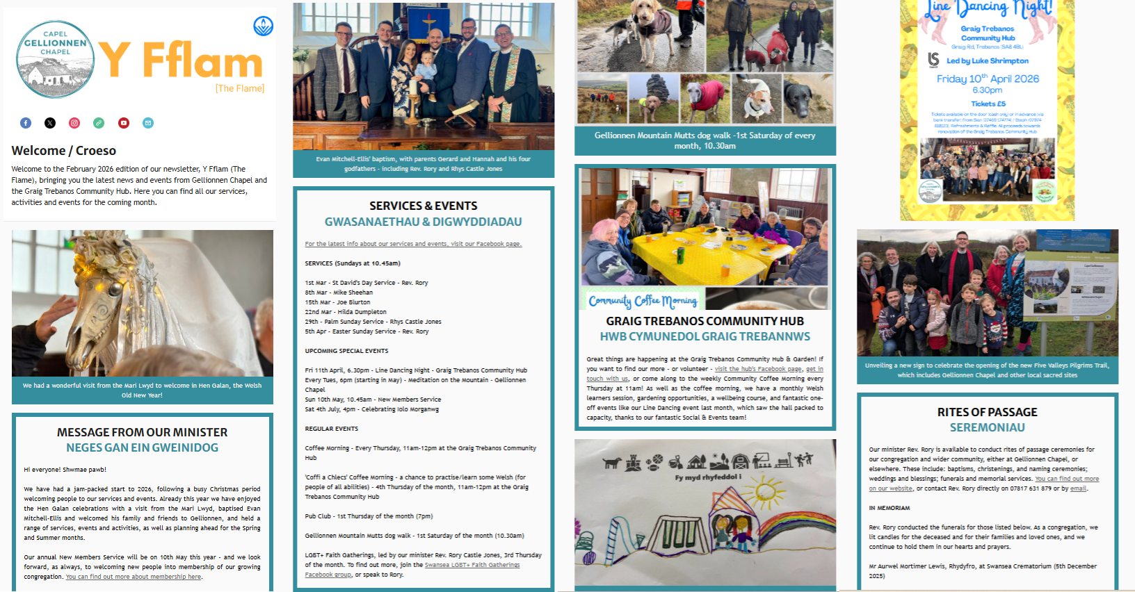 Gellionnen - Our February 2026 newsletter 'Y Fflam' is out now! It's ...