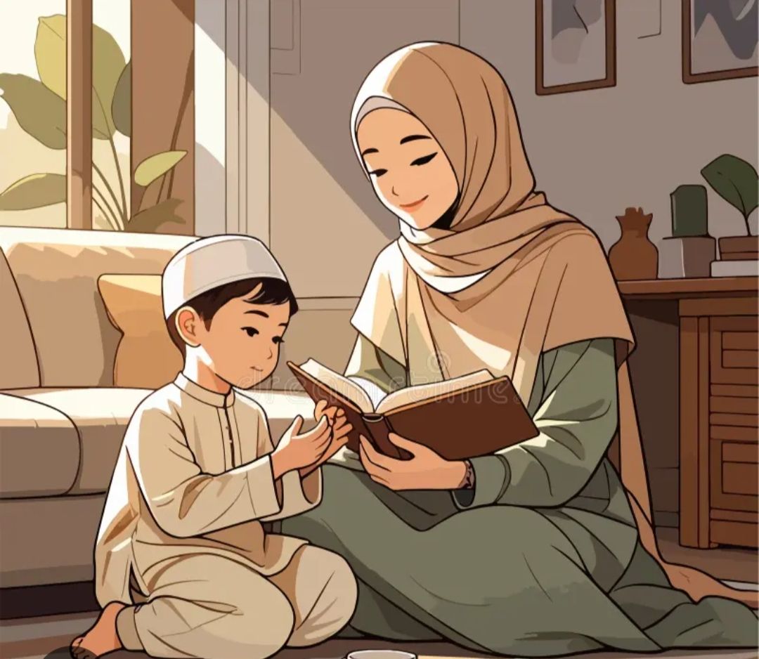 فنكوش - ماما حبيبتي ليه بشوفك بتقري سورة البقرة على طول.. 🤔 ⁉️ عارف يا ...