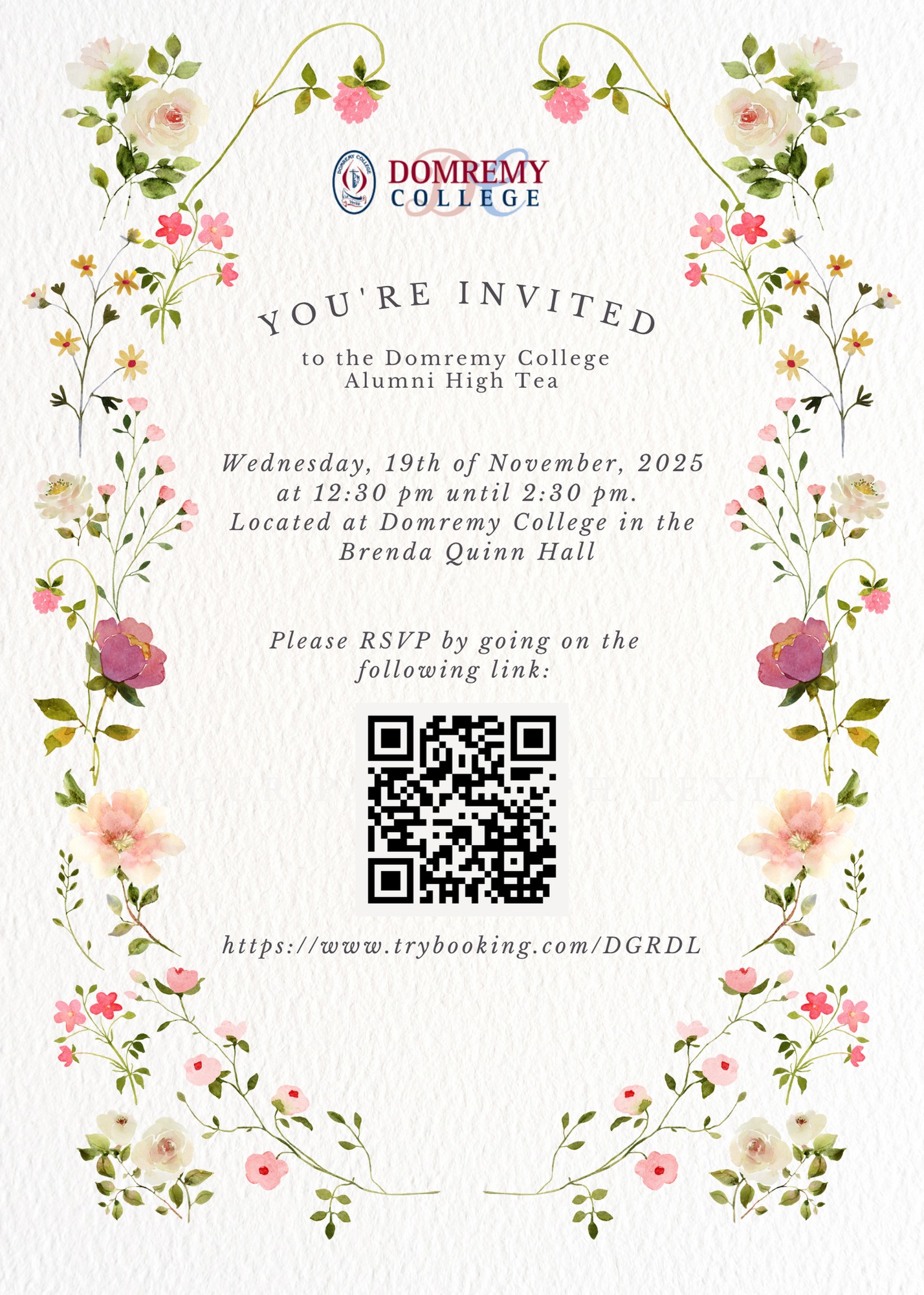 Domremy - Domremy College is delighted to extend a warm invitation to ...
