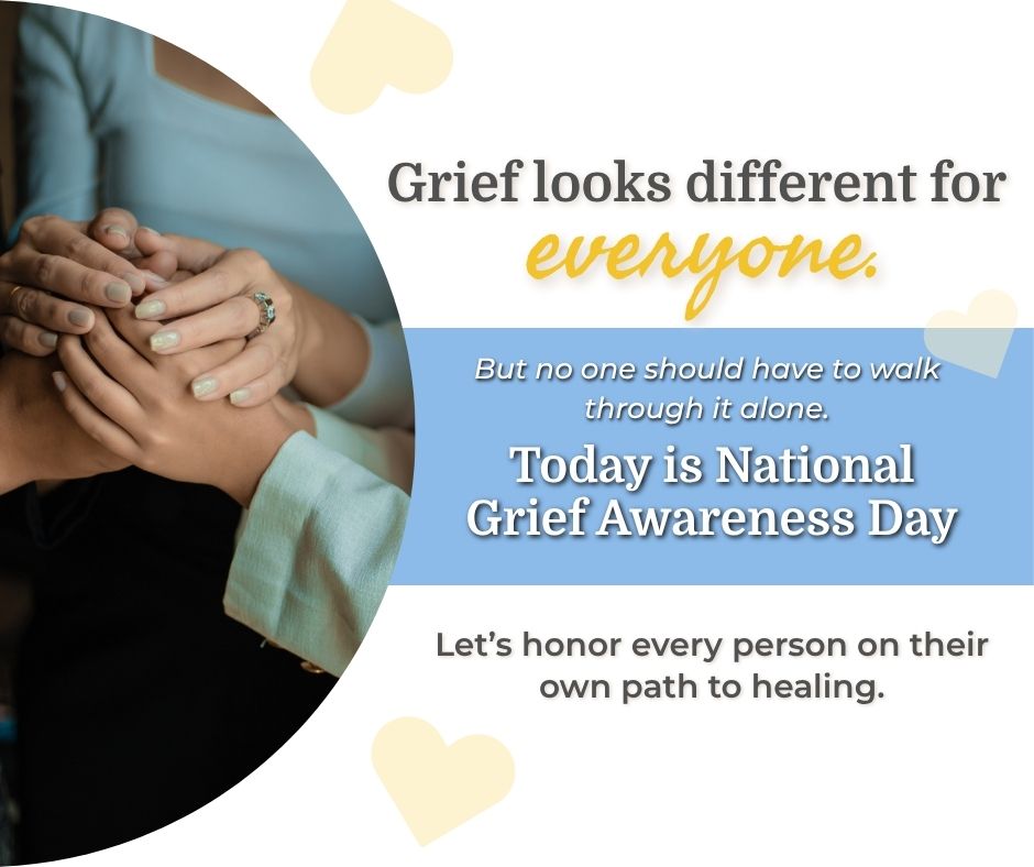 Grief doesn’t follow a timeline. It doesn’t look one way. It doesn’t ...