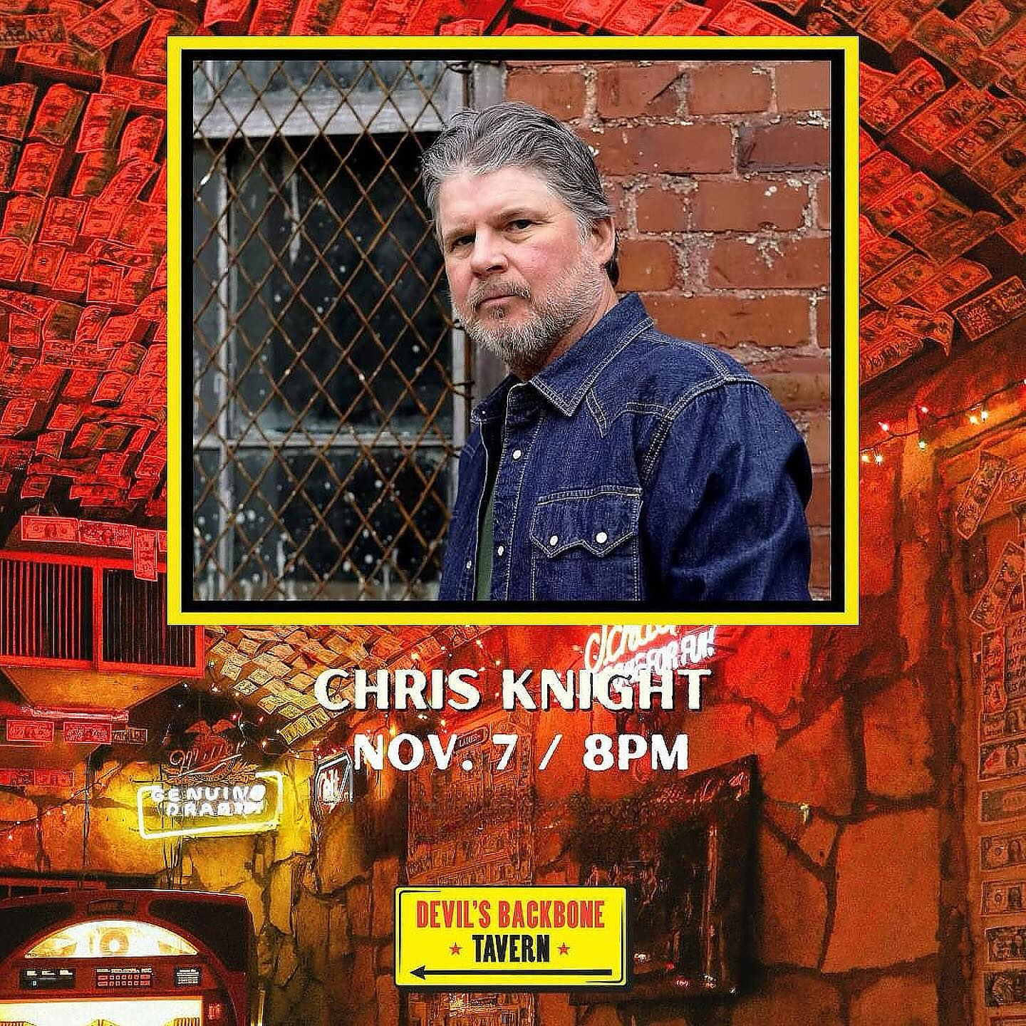 An Evening with Chris Knight – Acoustic Show – April 23, 2026 at