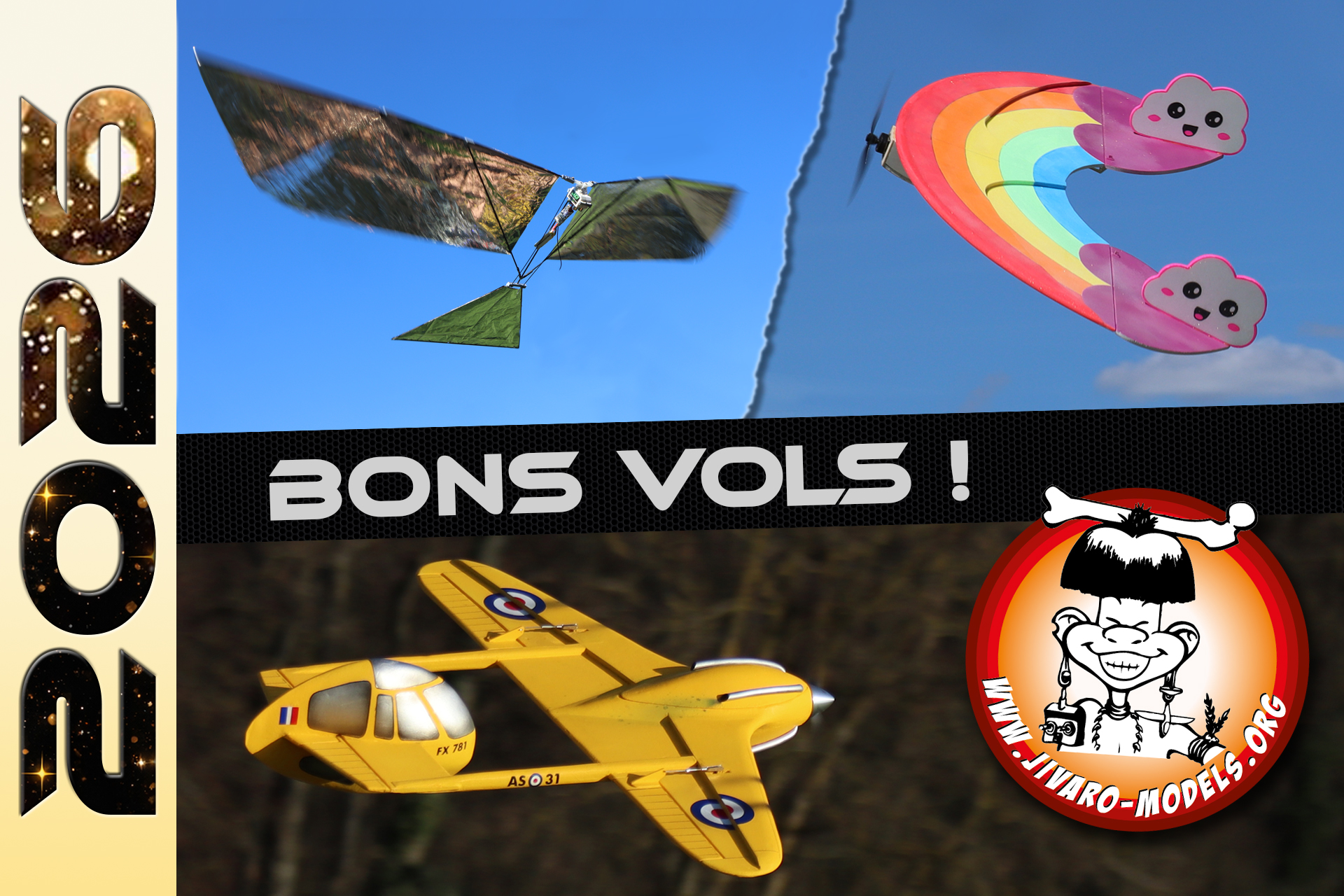 Jivaro-Models - Meilleurs vœux et bons vols en 2026 ! On a... | Facebook