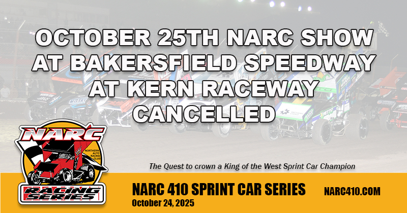 NARC - NARC SHOW AT BAKERSFIELD SPEEDWAY AT KEVIN HARVICK'S KERN ...