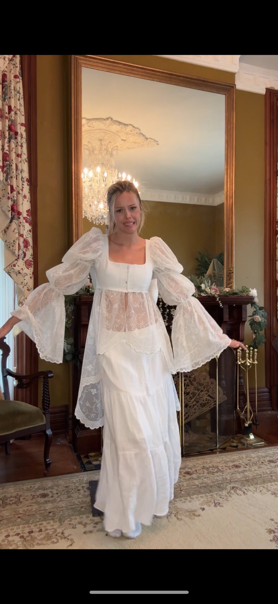 goodwill wedding dress bachelorette party Turning some curtains into an outfit for my somewhat-impromptu engagement photo shoot tomorrow… feeling a little indecisive. I could go for a slightly more casual vibe and wear this as a transfer Backless Cami Dresses for Band size:110