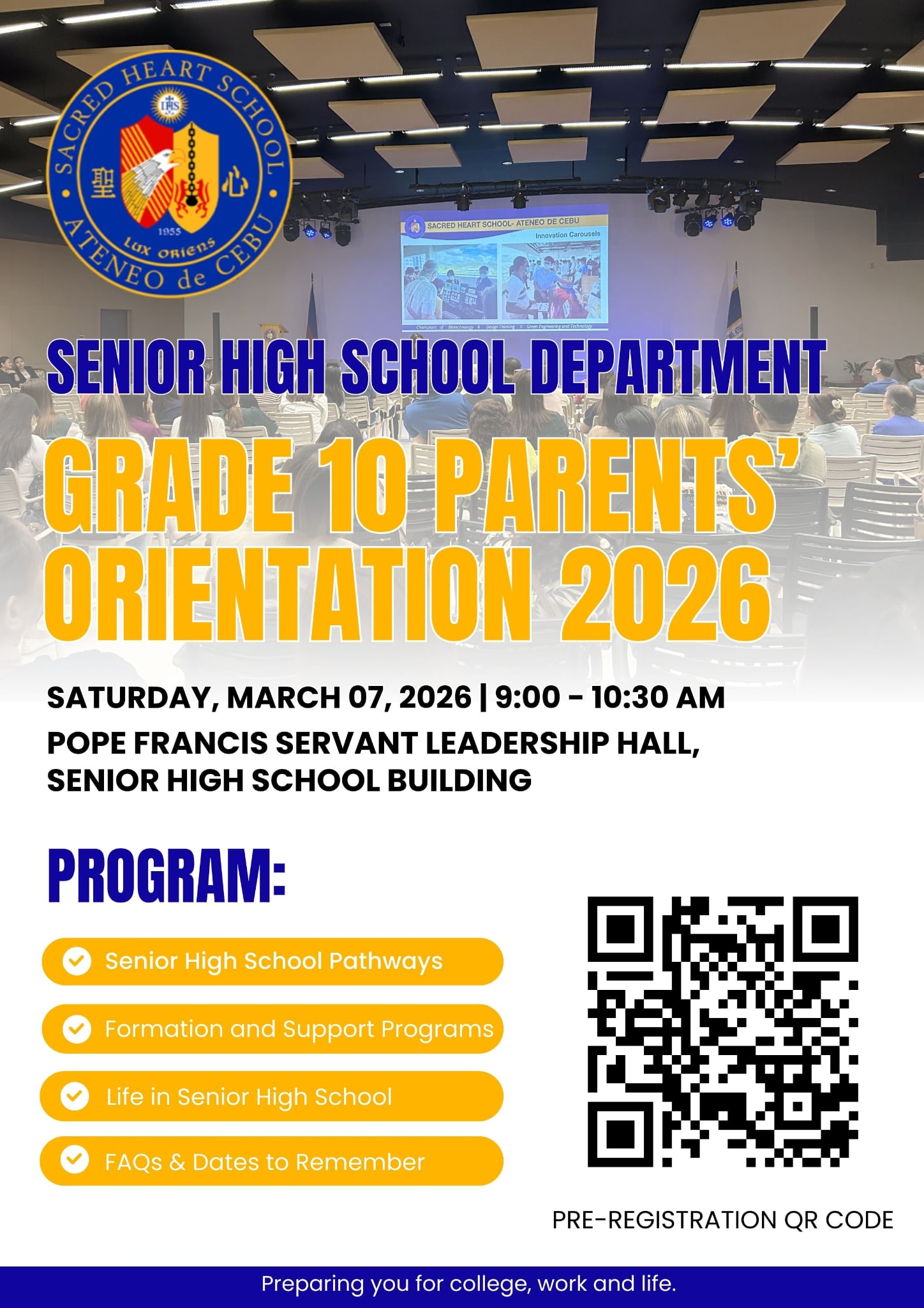 SENIOR HIGH | Grade... - Sacred Heart School - Ateneo de Cebu | Facebook