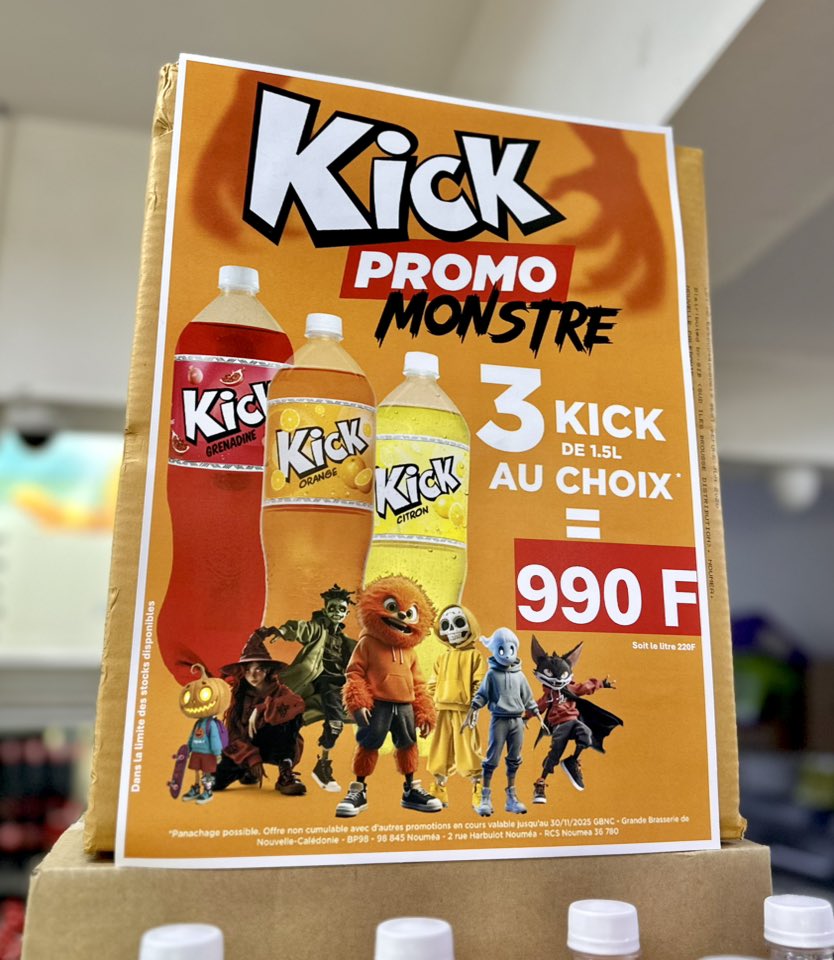 🔥 PROMO MONSTRE chez Kick ! 🔥 Faites... - Au Passage Bourail | Facebook
