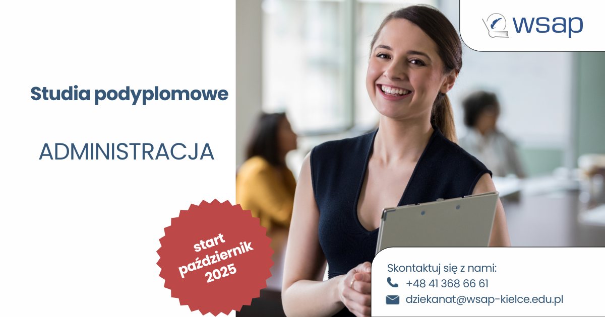 WSAP Kielce - 📚 Studia podyplomowe: Administracja ... | Facebook