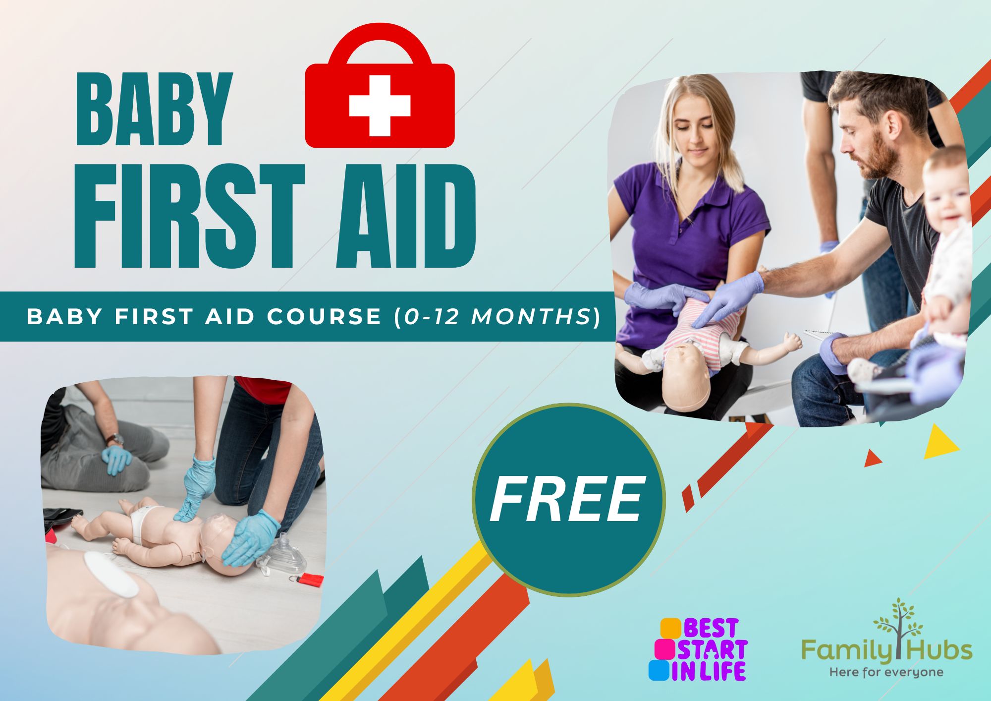 North - Baby First Aid is returning to your local family hub!👶🚑 A 2 ...