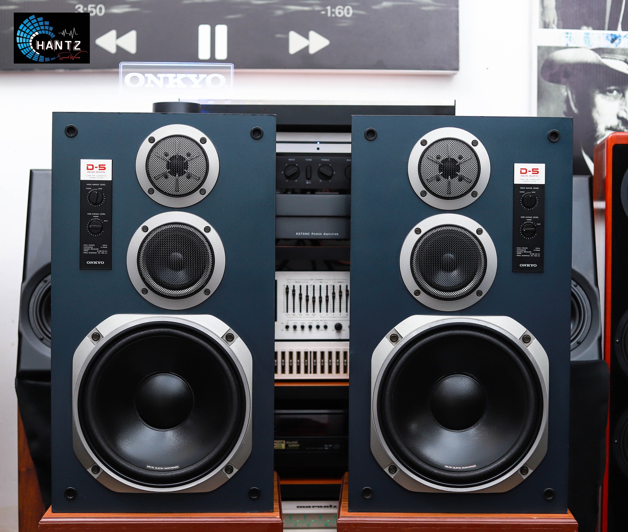 💢Lo-D/Hitachi Rare Vintage Speaker System💢 🟩Model : HS-500K